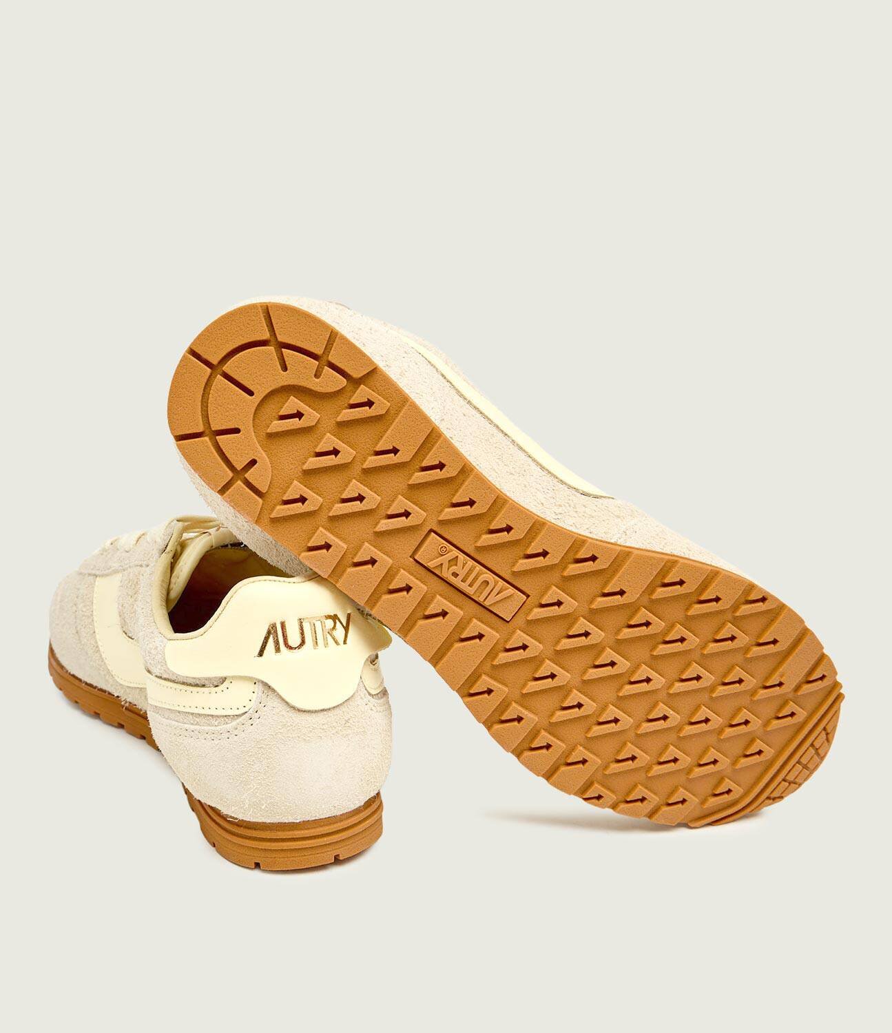 AUTRY Sneakers Windspin Low | piele întoarsă