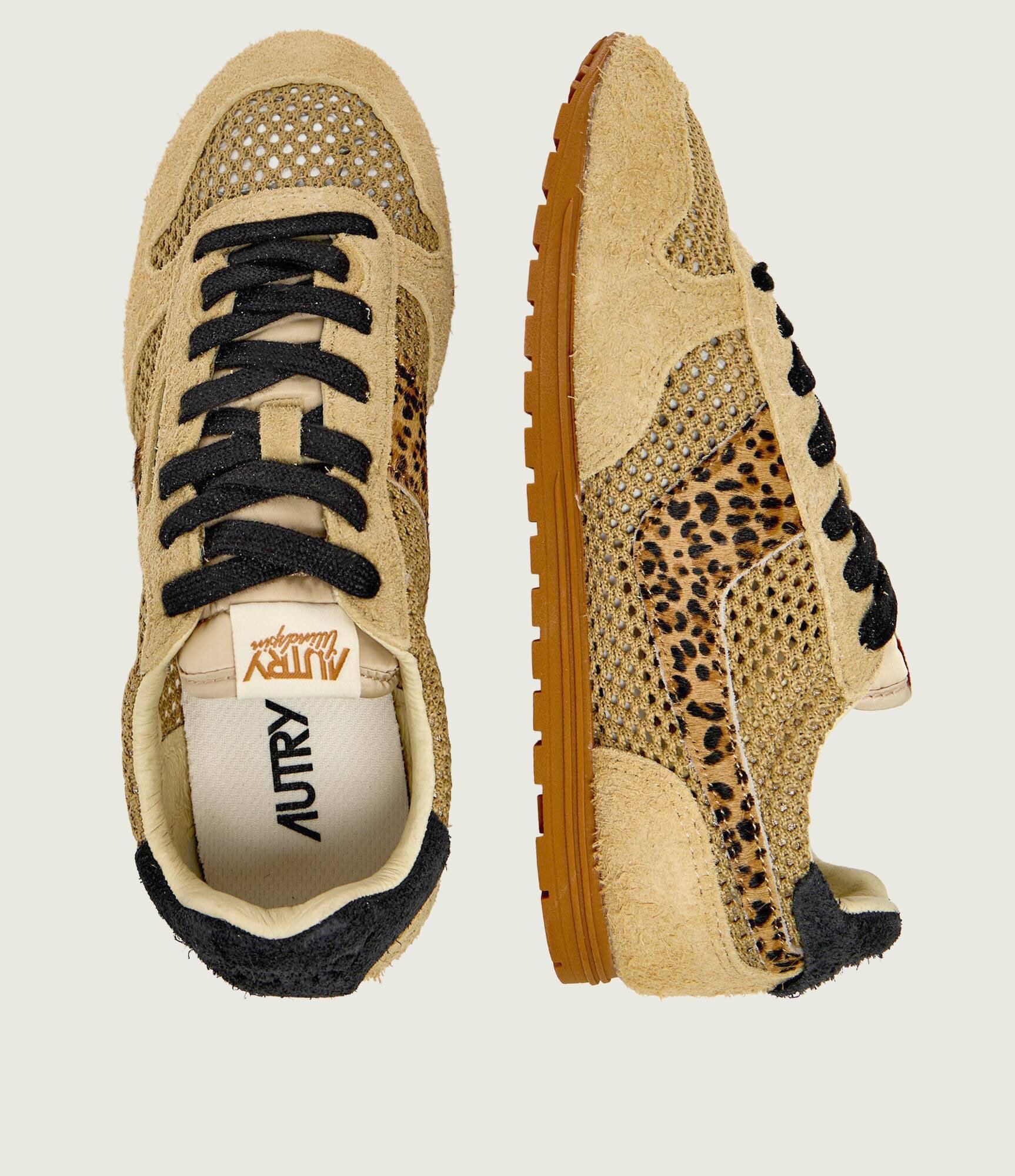 AUTRY Sneakers Windspin Low | piele întoarsă