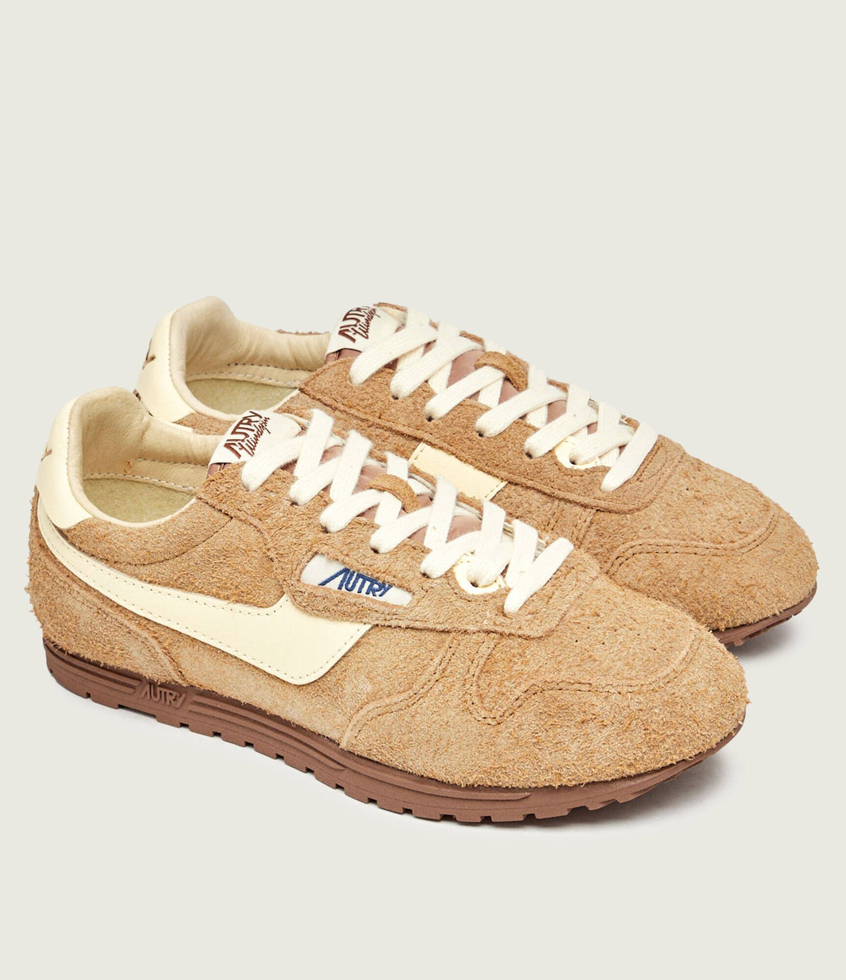 AUTRY Sneakers Windspin Low | piele întoarsă cu adaos de piele