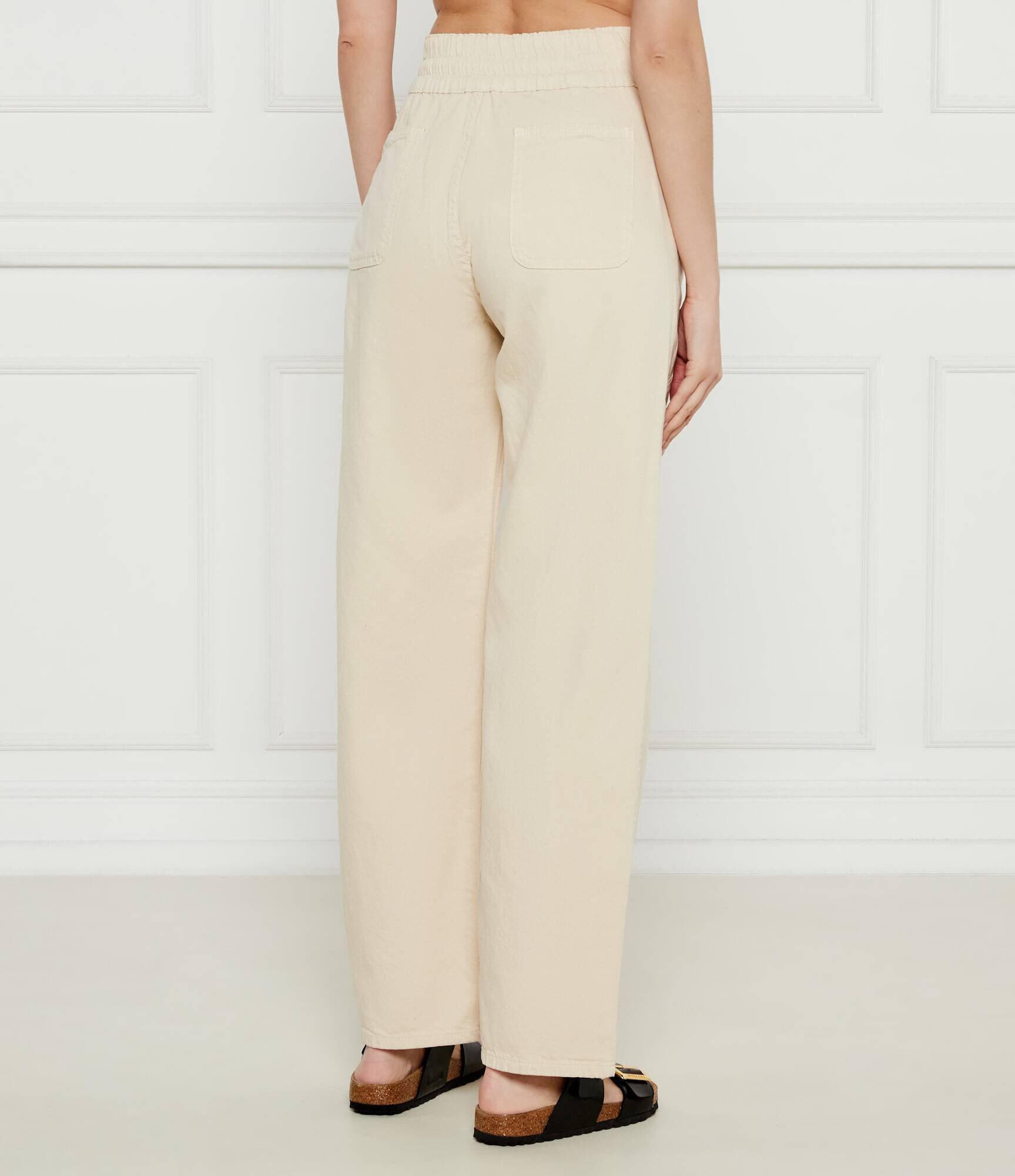 Ba&sh Blugi Fima | Relaxed fit | cu adaos de in