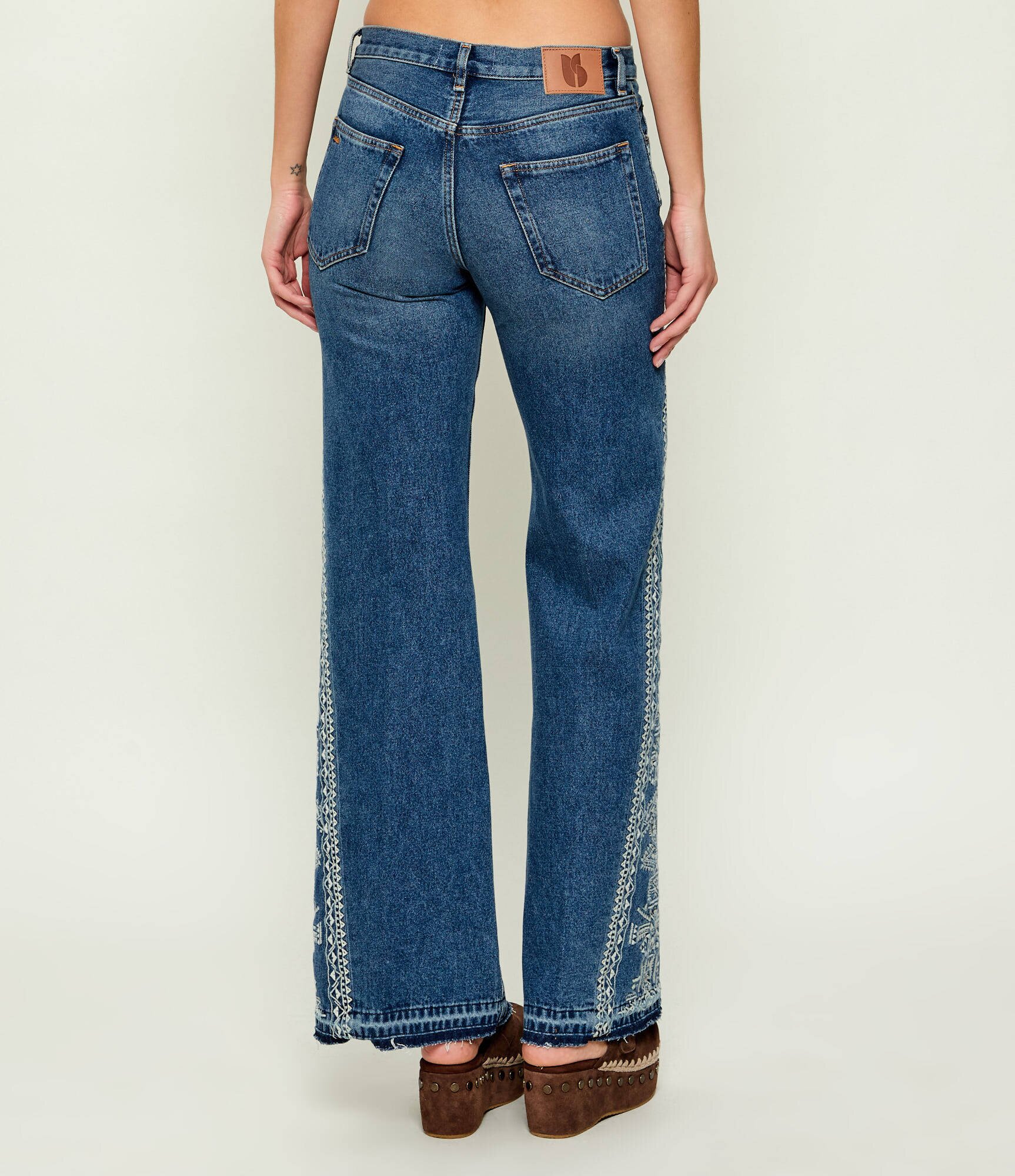 Ba&sh Blugi VIVY | flare fit