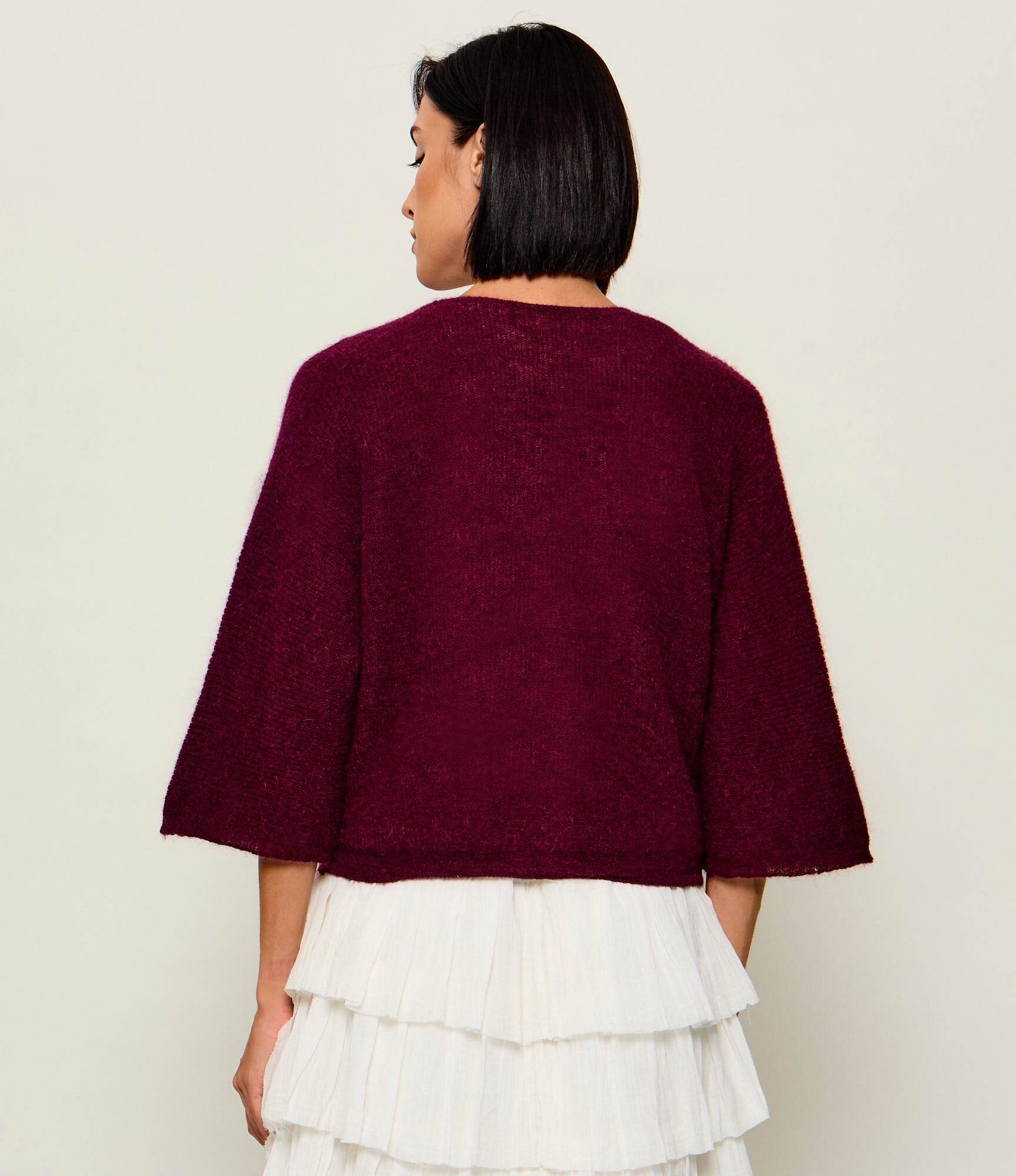 Ba&sh De lână cardigan Isaac | Relaxed fit