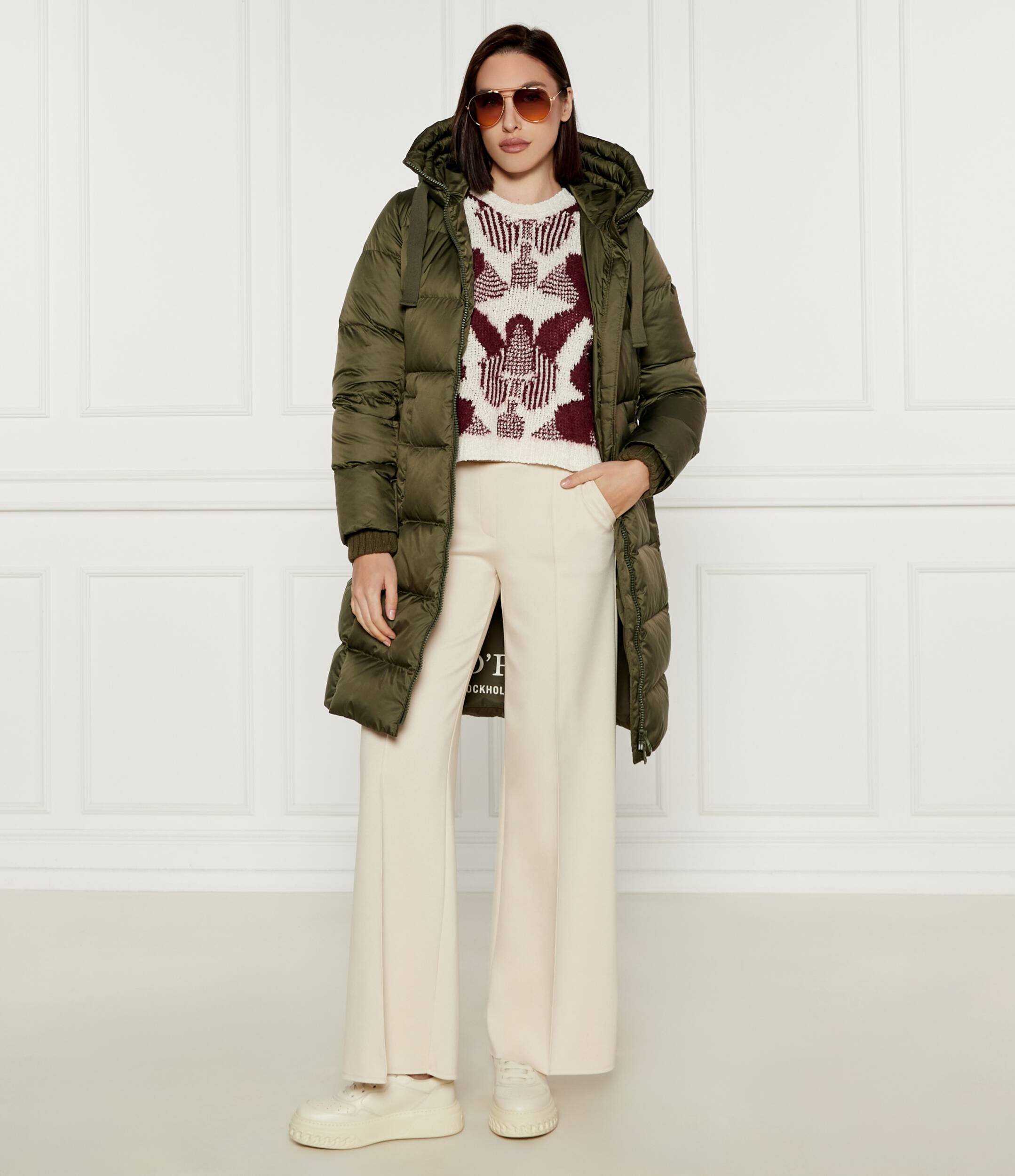 Ba&sh Pulover RORA | Cropped Fit cu adaos de lână