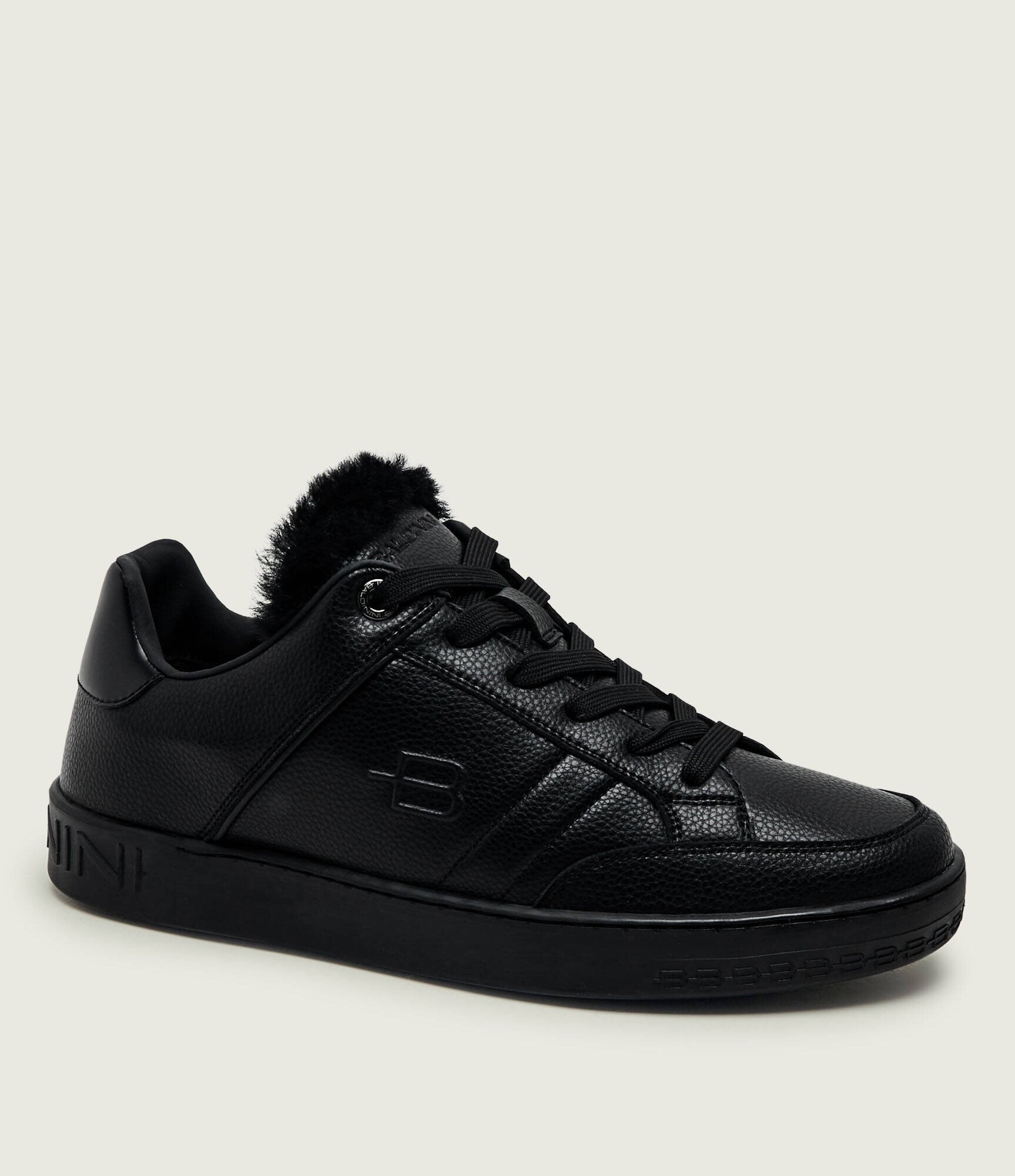 Baldinini De piele căptușite sneakers | shearling cu adaos de lână