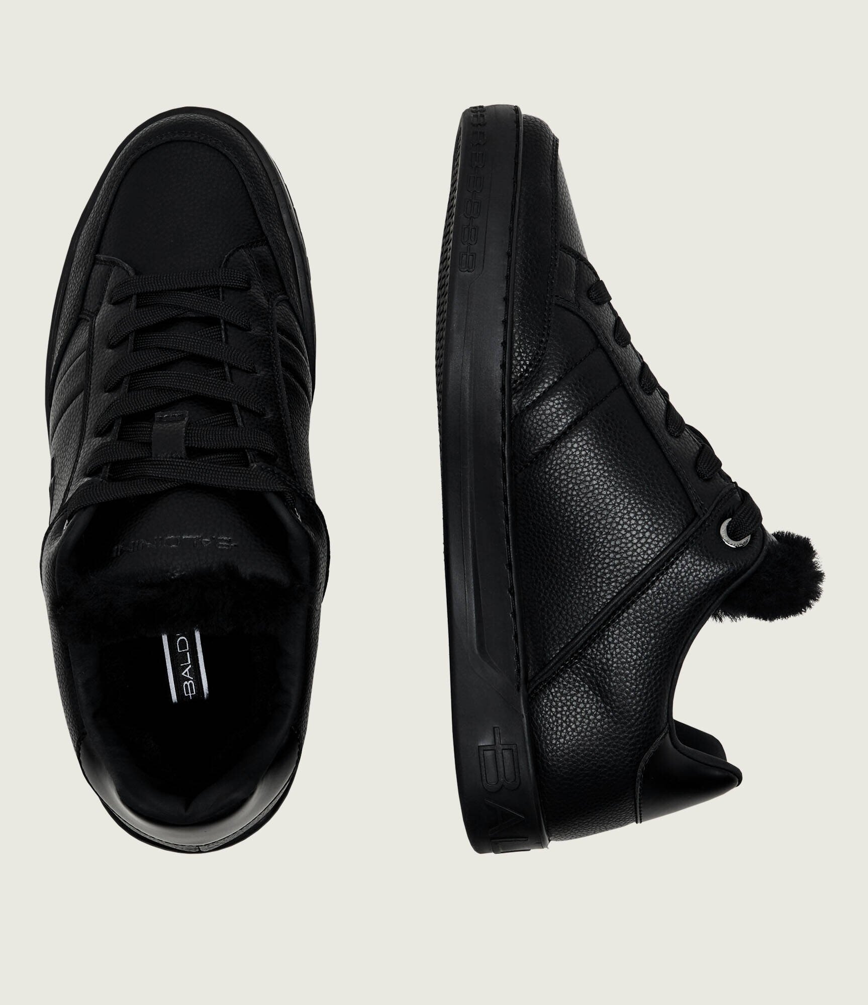 Baldinini De piele căptușite sneakers | shearling cu adaos de lână