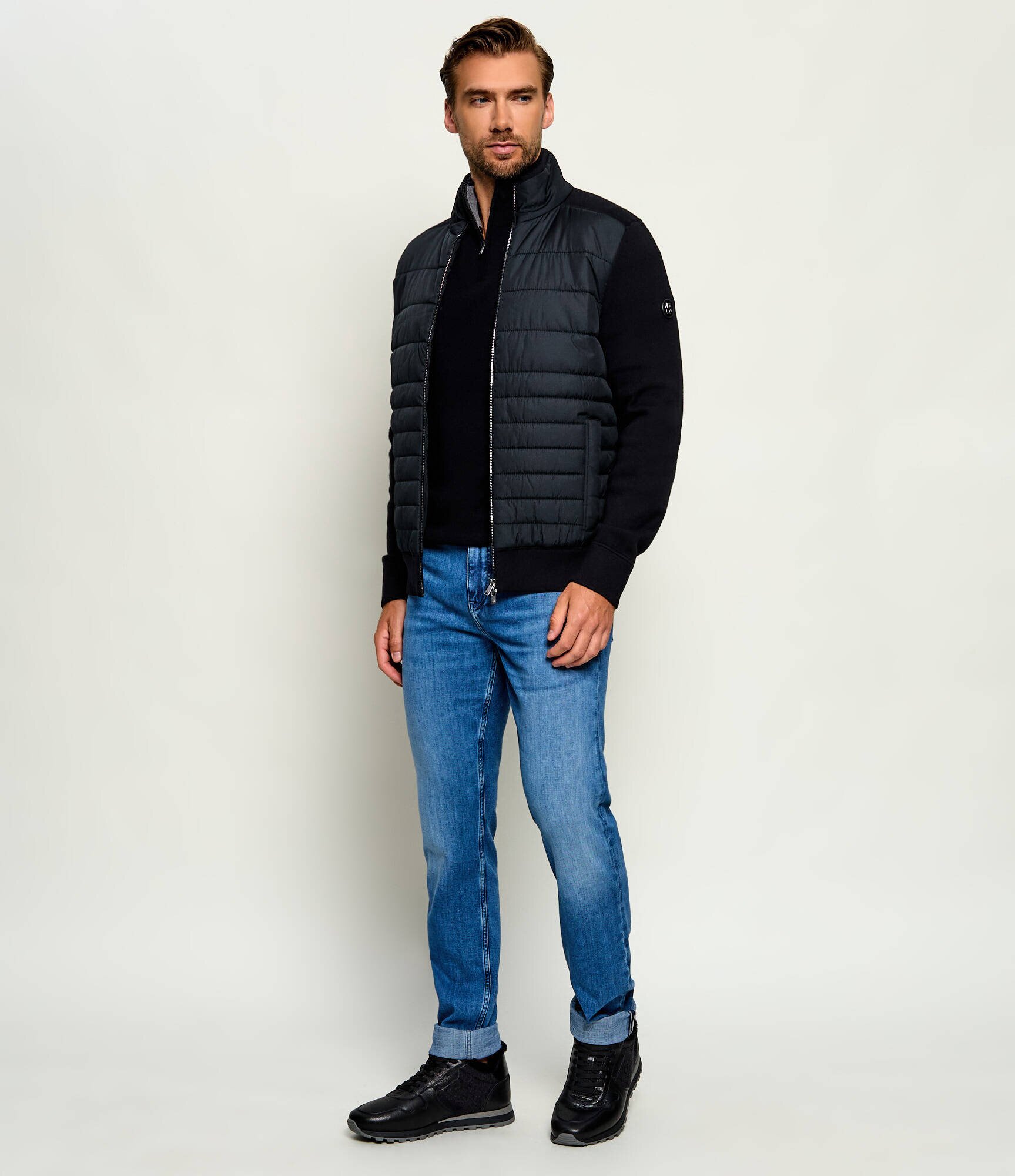 Baldinini De piele căptușite sneakers | shearling cu adaos de lână
