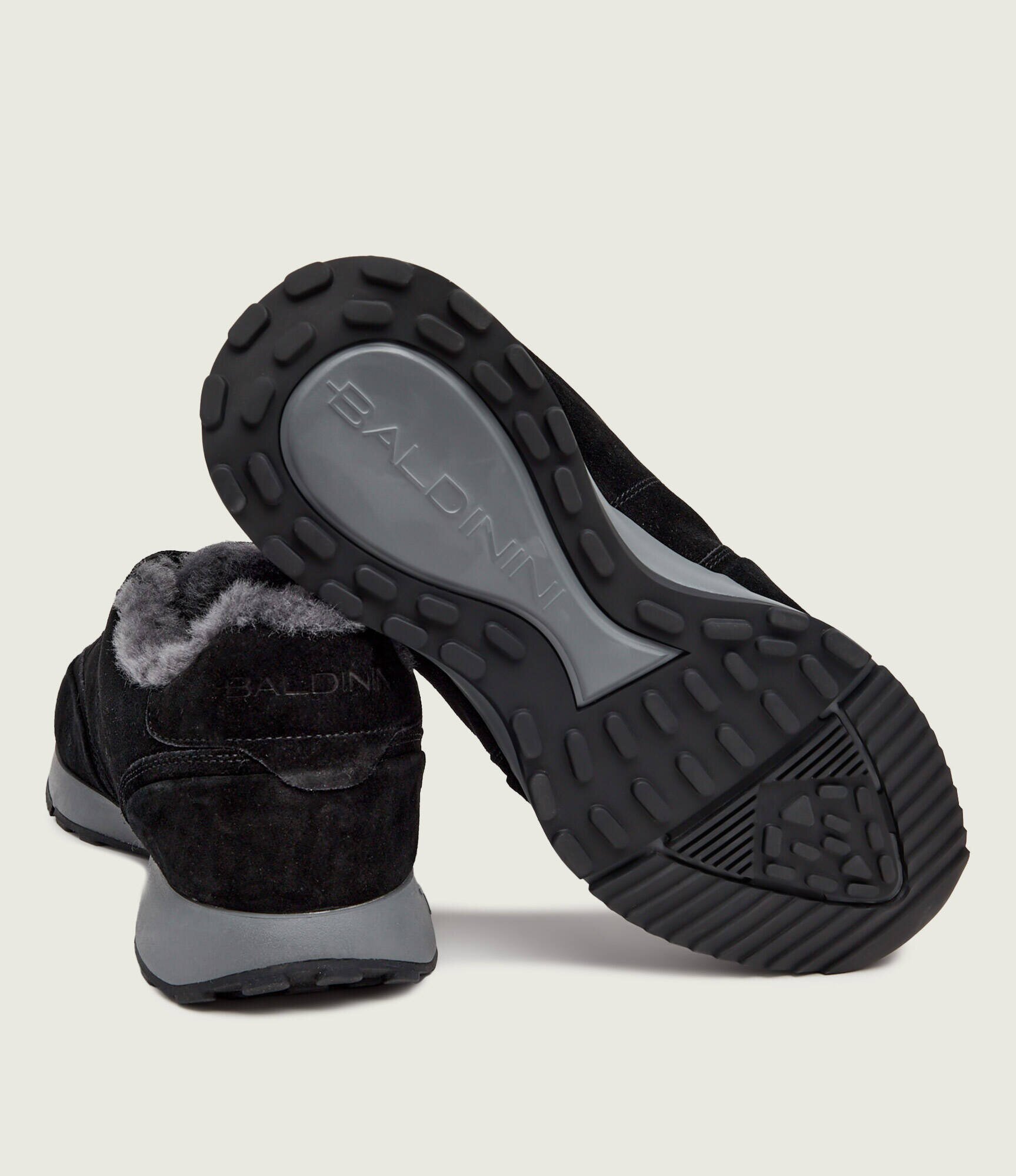 Baldinini Sneakers | piele întoarsă | shearling