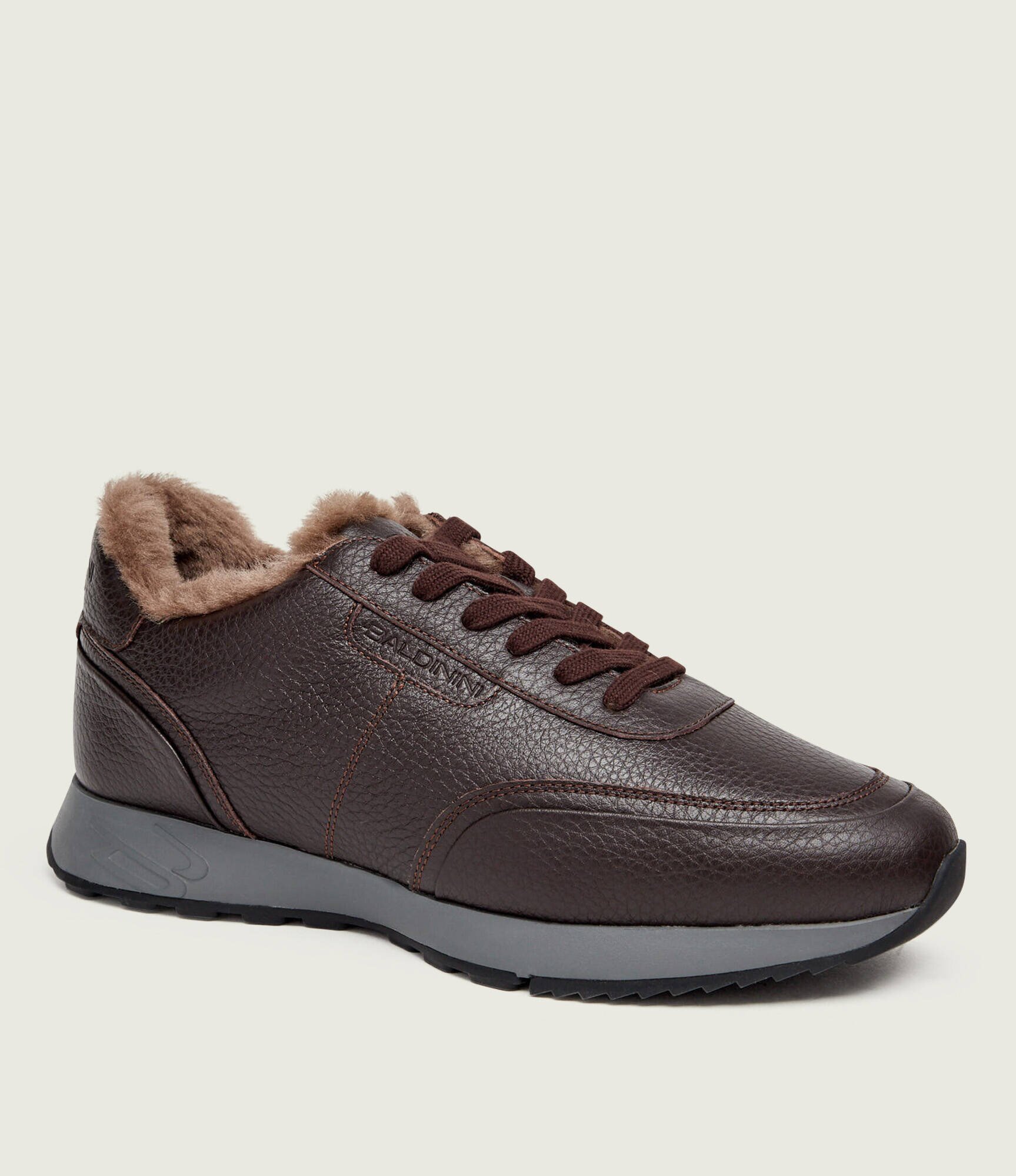 Baldinini Teniși din piele | shearling