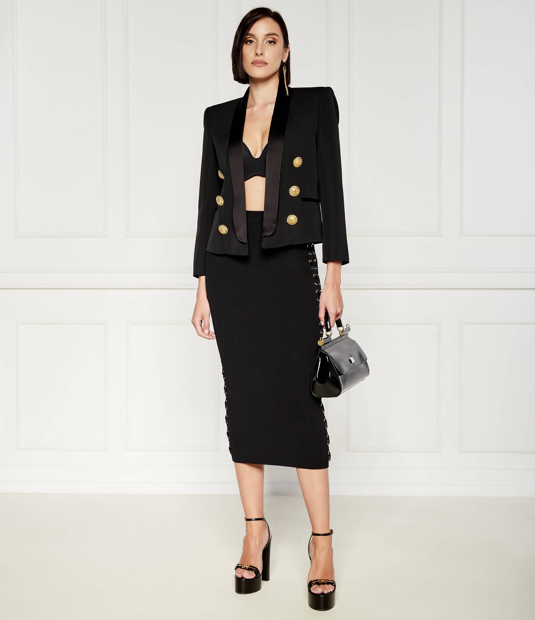 Balmain De lână jachetă | Regular Fit