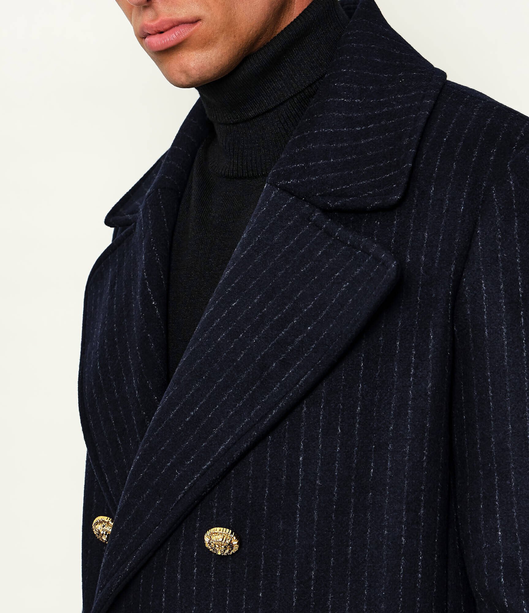 Balmain De lână palton
