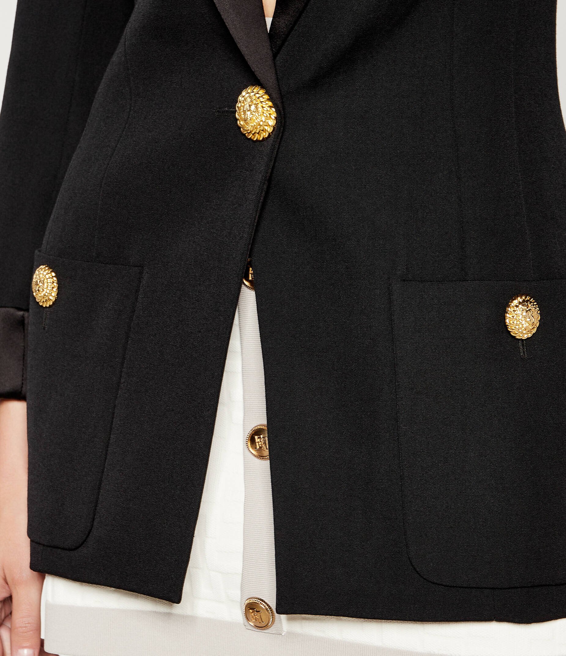 Balmain De lână sacou | Slim Fit