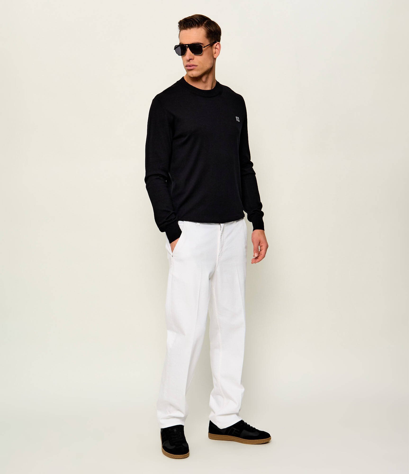 Balmain De mătase pulover | regular fit