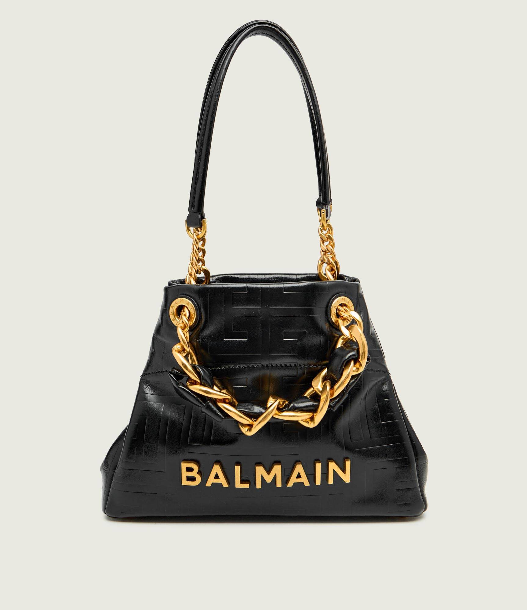 Balmain De piele geantă pe umăr 1945 SOFT SMALL