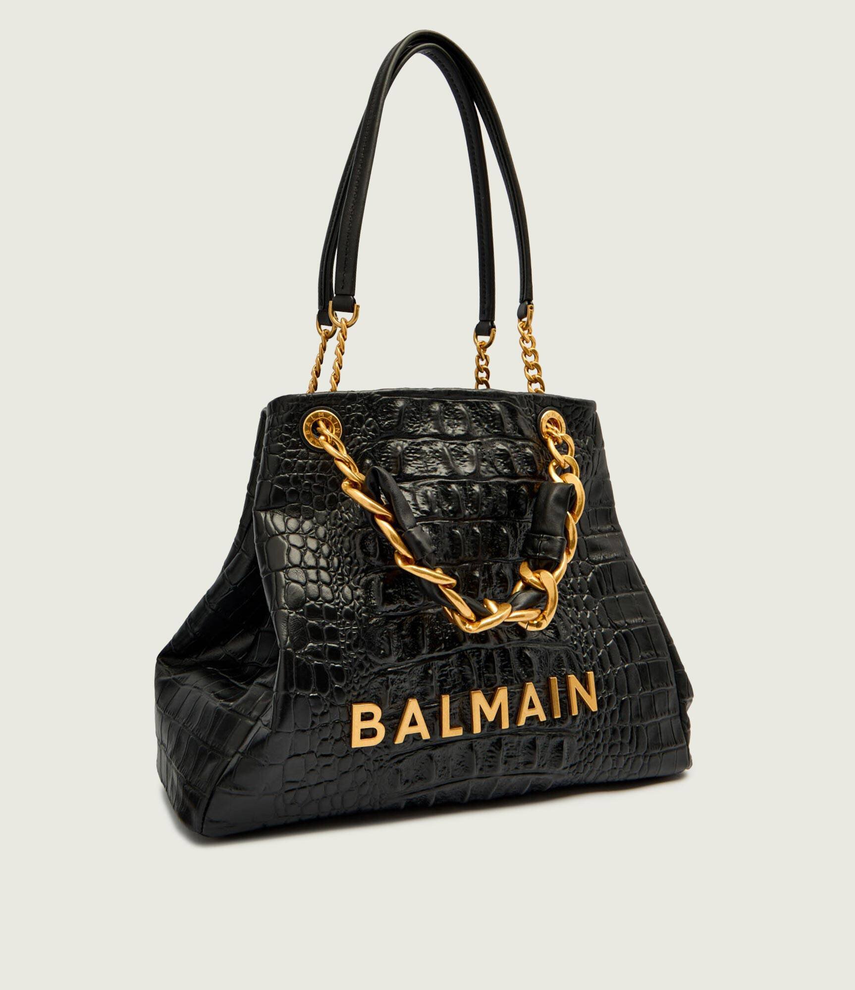 Balmain De piele geantă pe umăr 1945 SOFT SMALL