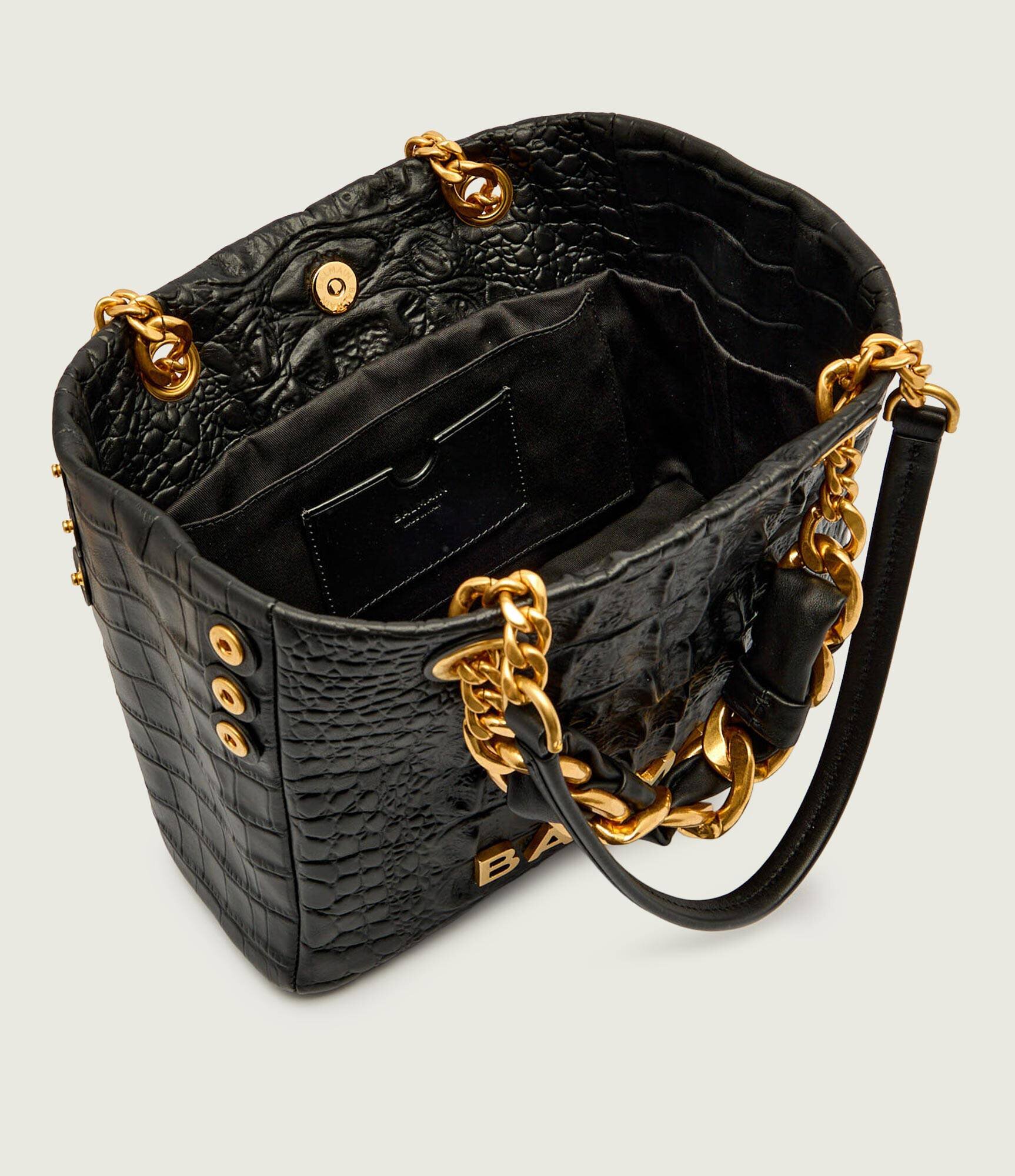 Balmain De piele geantă pe umăr 1945 SOFT SMALL
