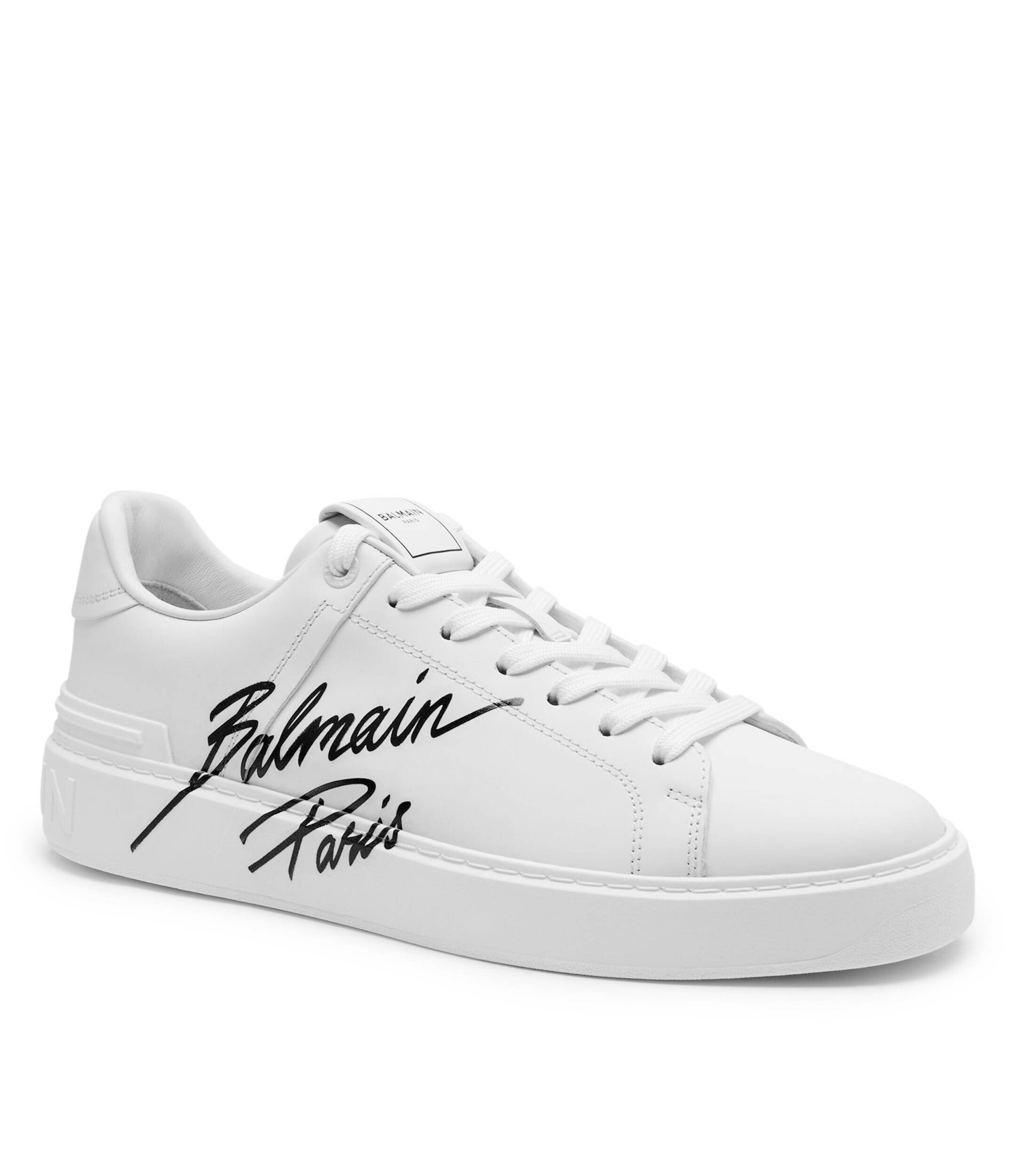 Balmain De piele sneakers B-COURT
