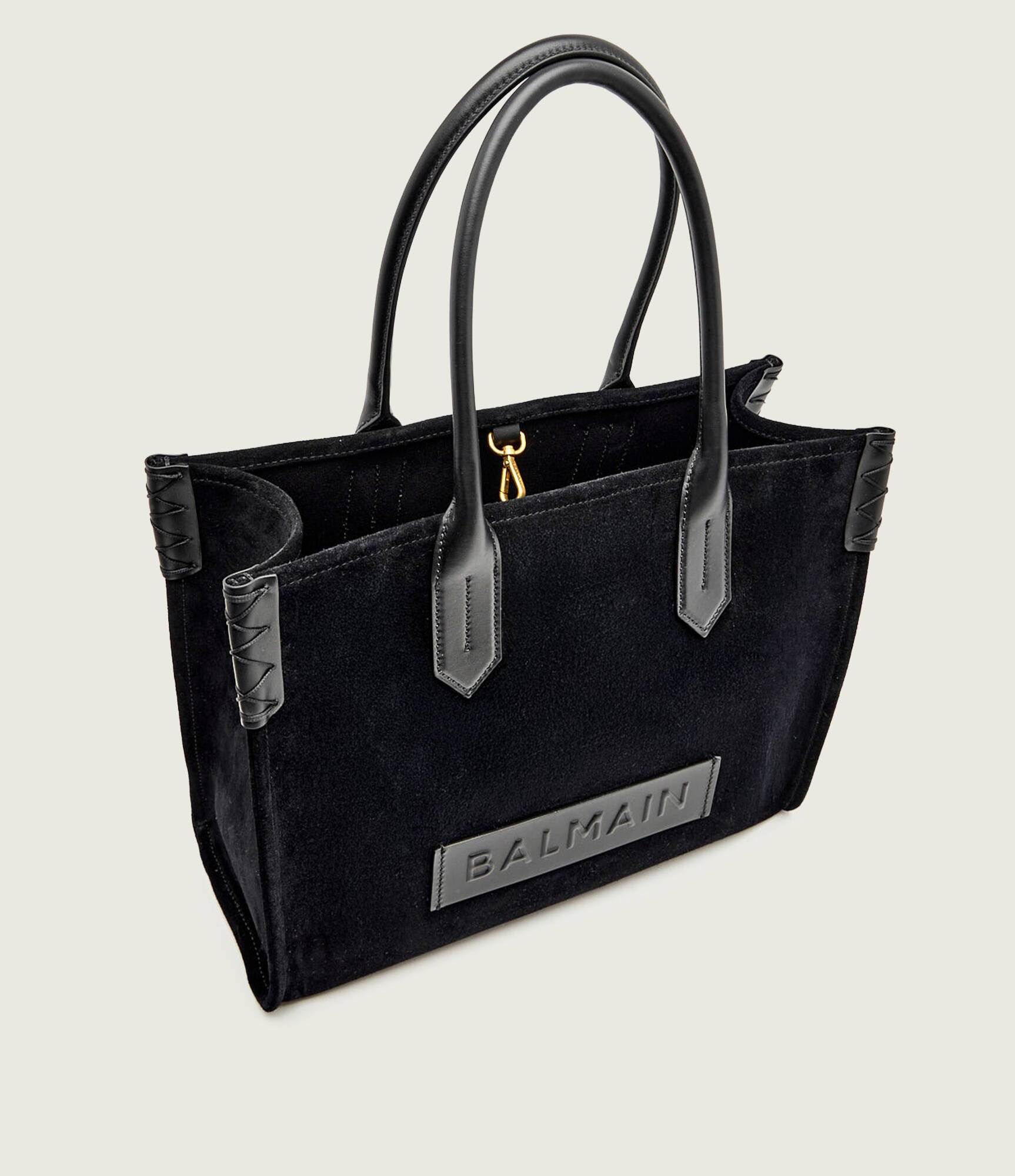Balmain Geantă shopper B-ARMY 36 | piele întoarsă