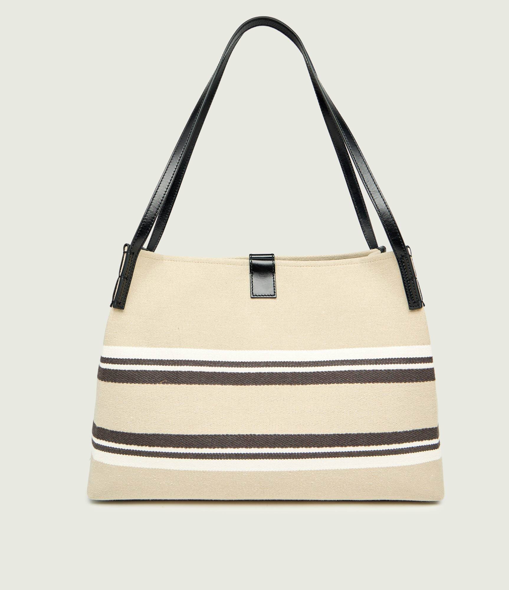 Balmain Geantă shopper Release cu adaos de piele