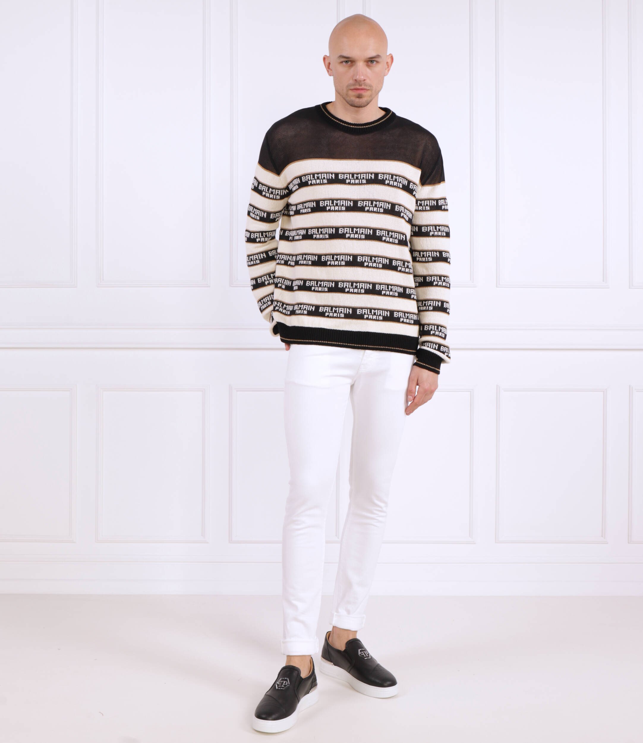 Balmain Pulover | Regular Fit cu adaos de lână