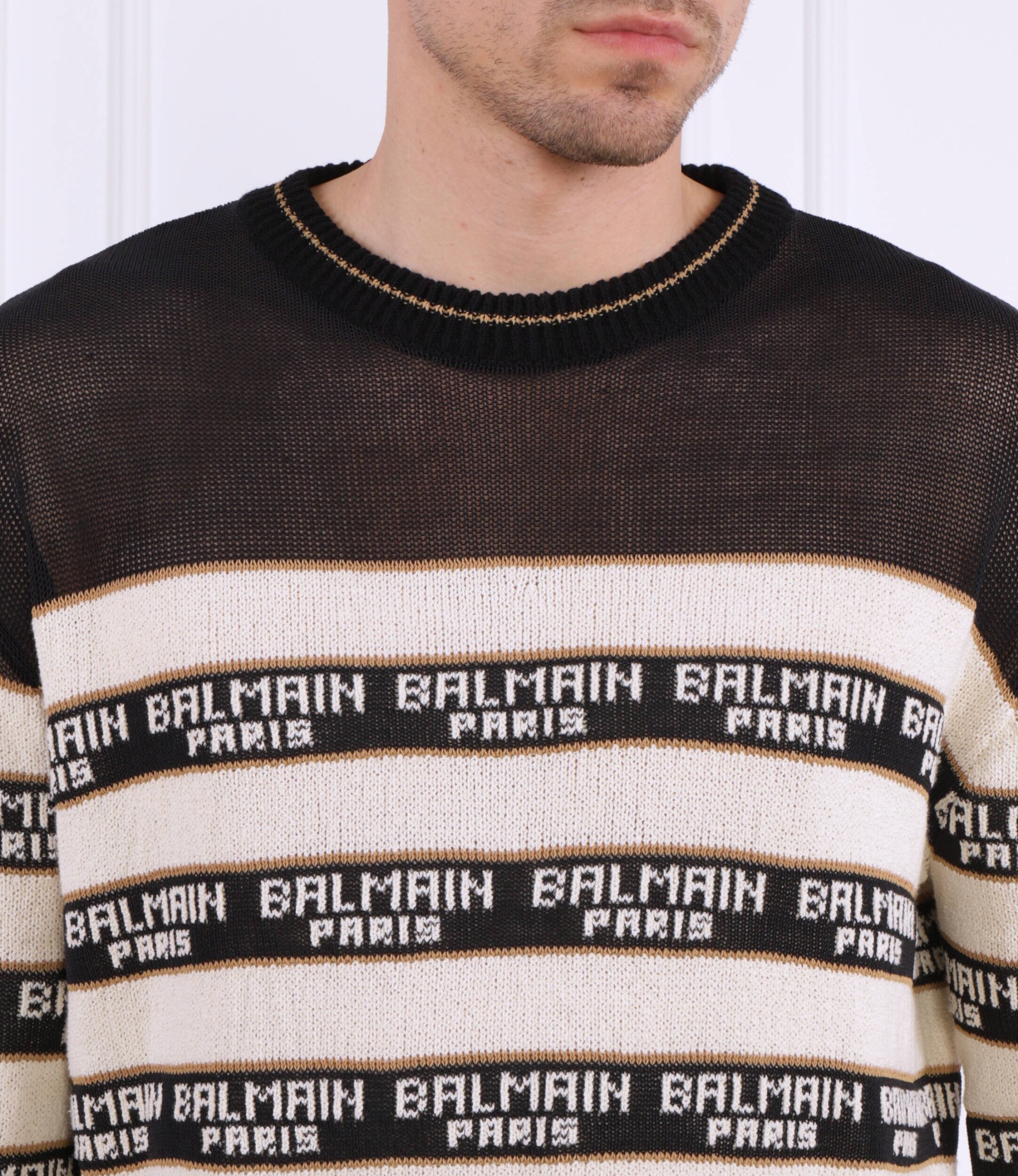 Balmain Pulover | Regular Fit cu adaos de lână