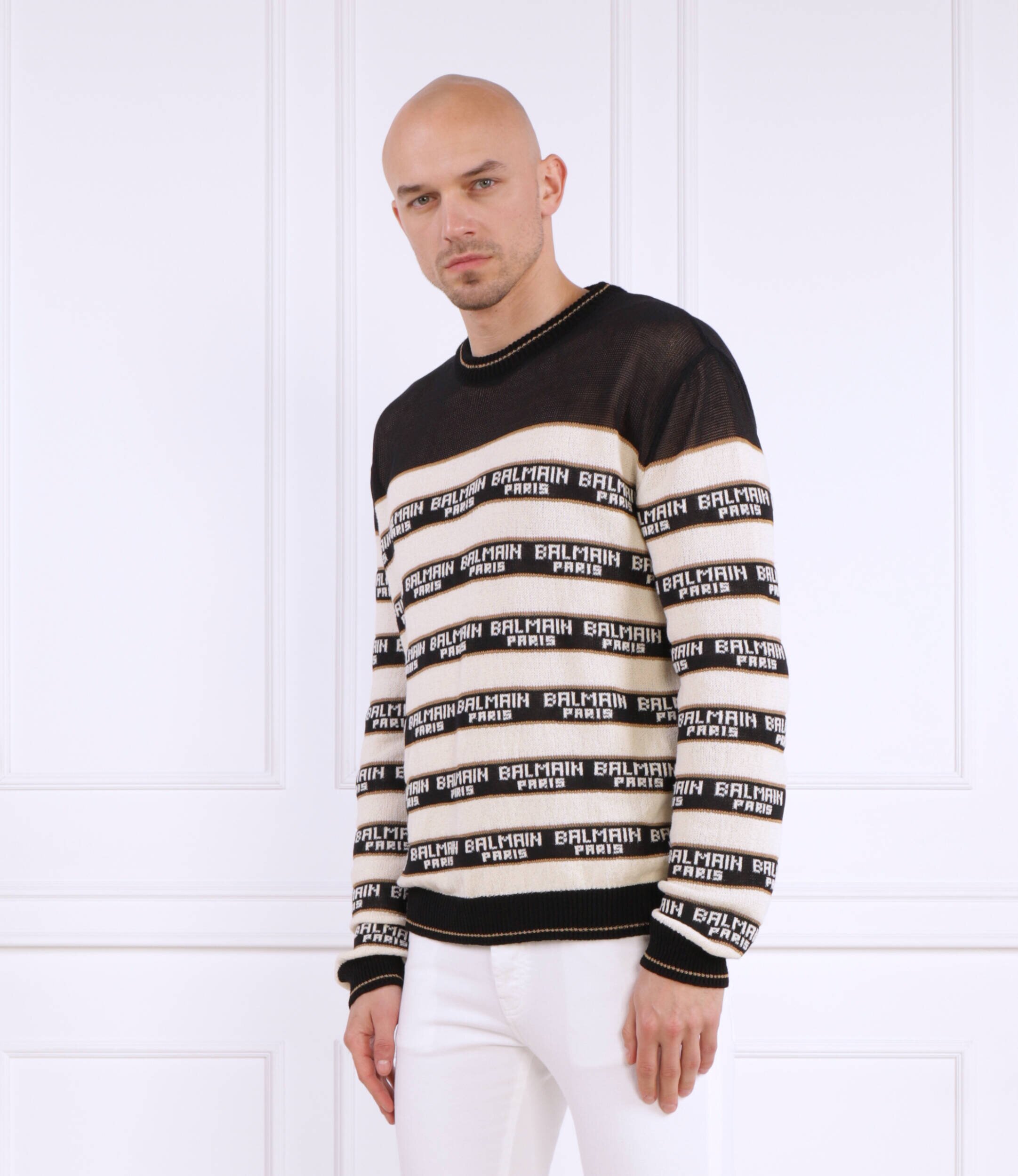 Balmain Pulover | Regular Fit cu adaos de lână