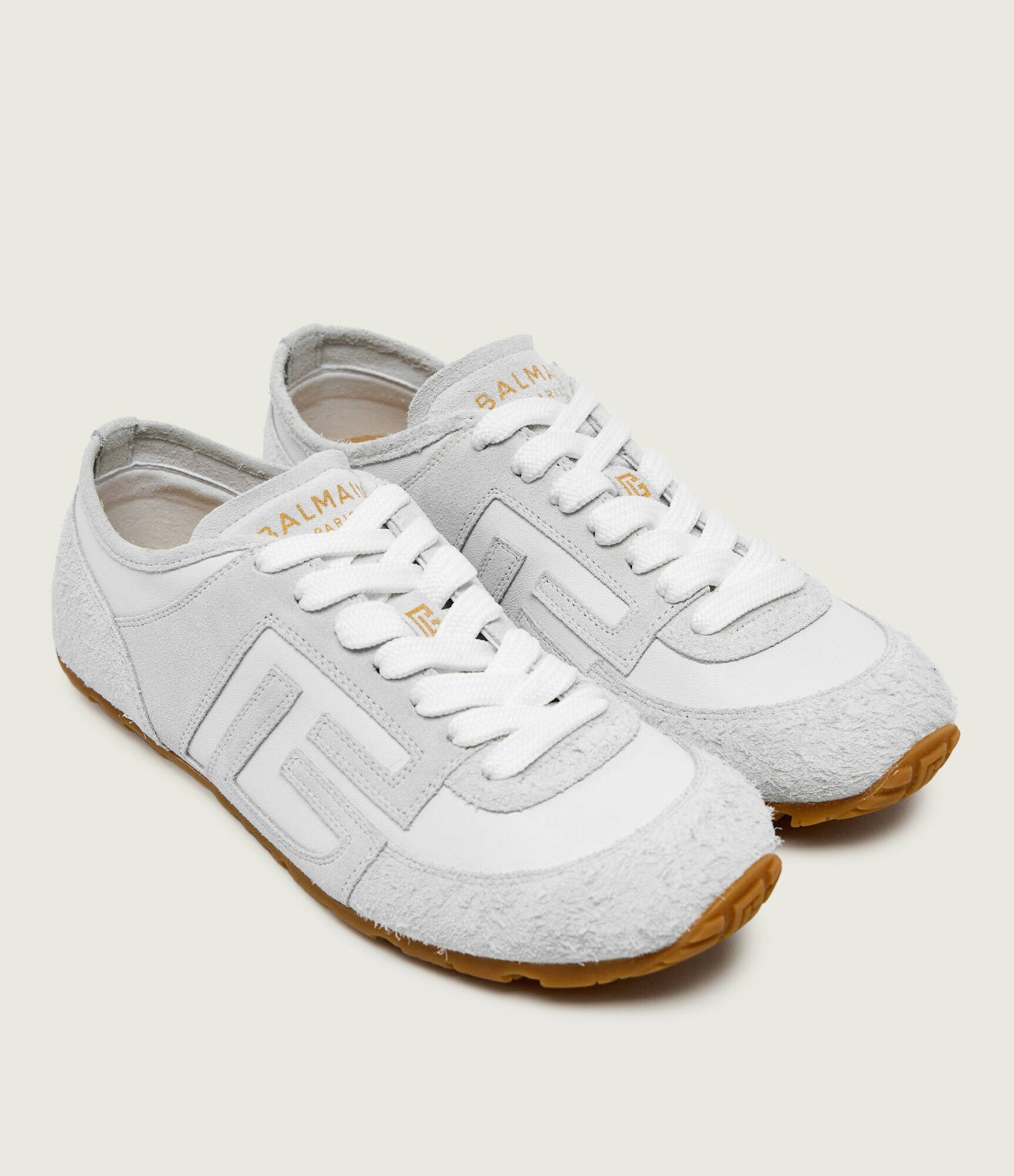 Balmain Sneakers NEW RACER | piele întoarsă