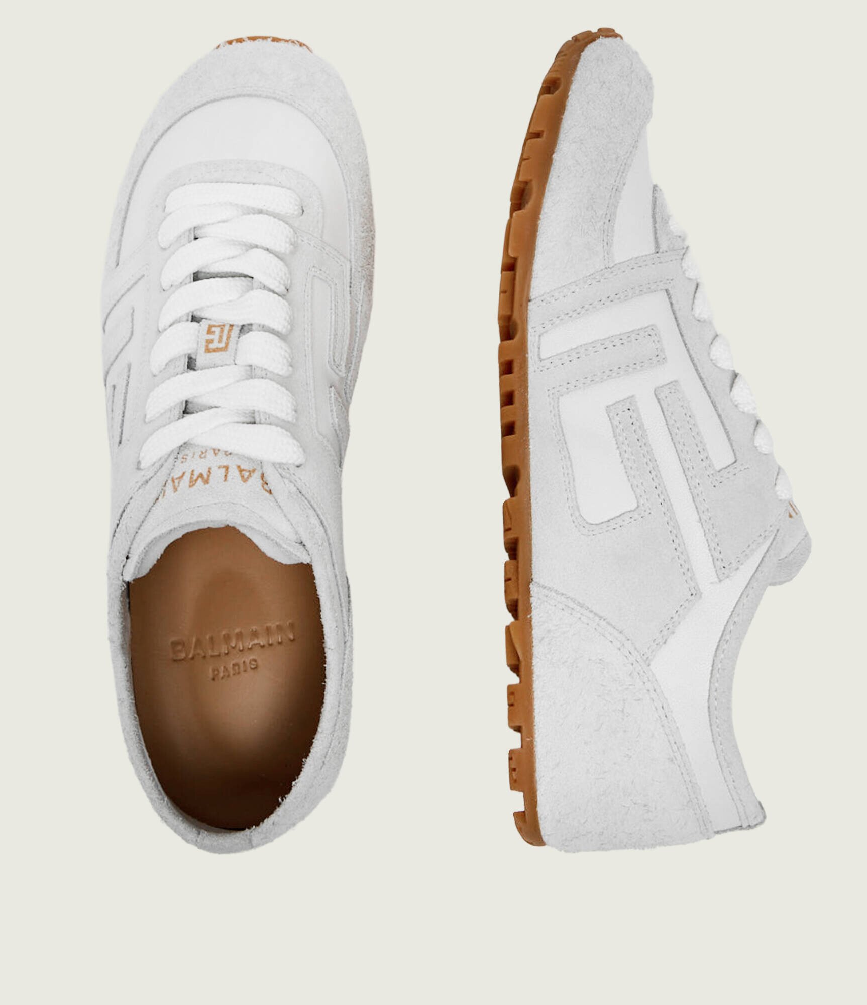 Balmain Sneakers NEW RACER | piele întoarsă
