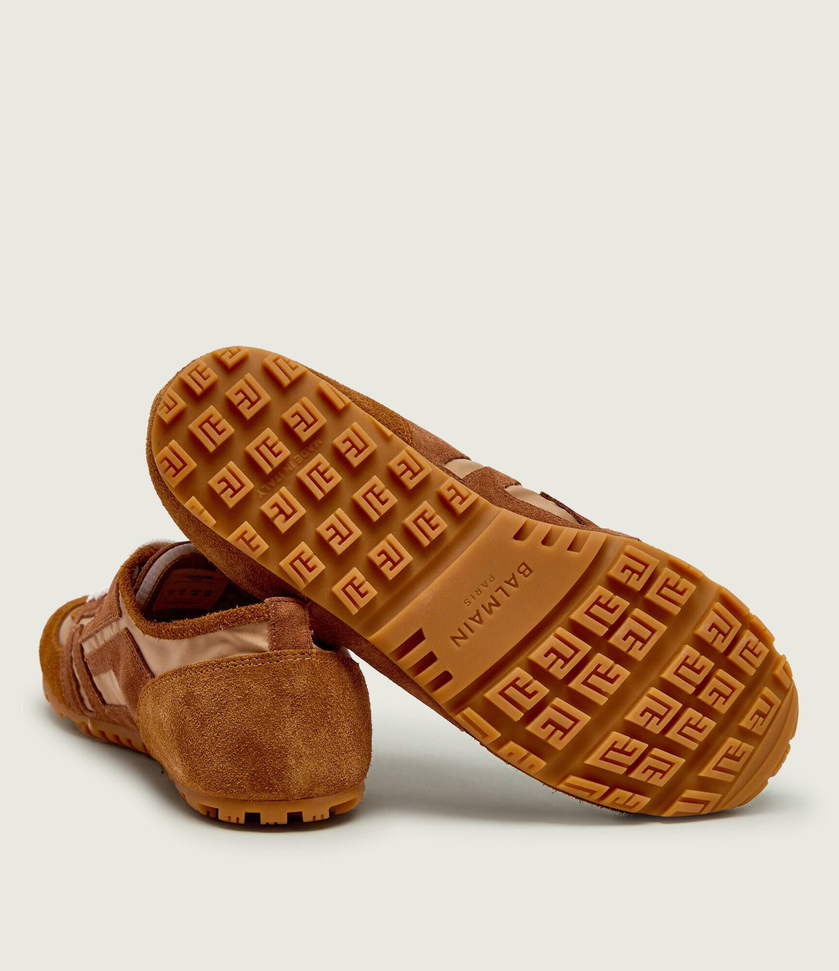 Balmain Sneakers | piele întoarsă