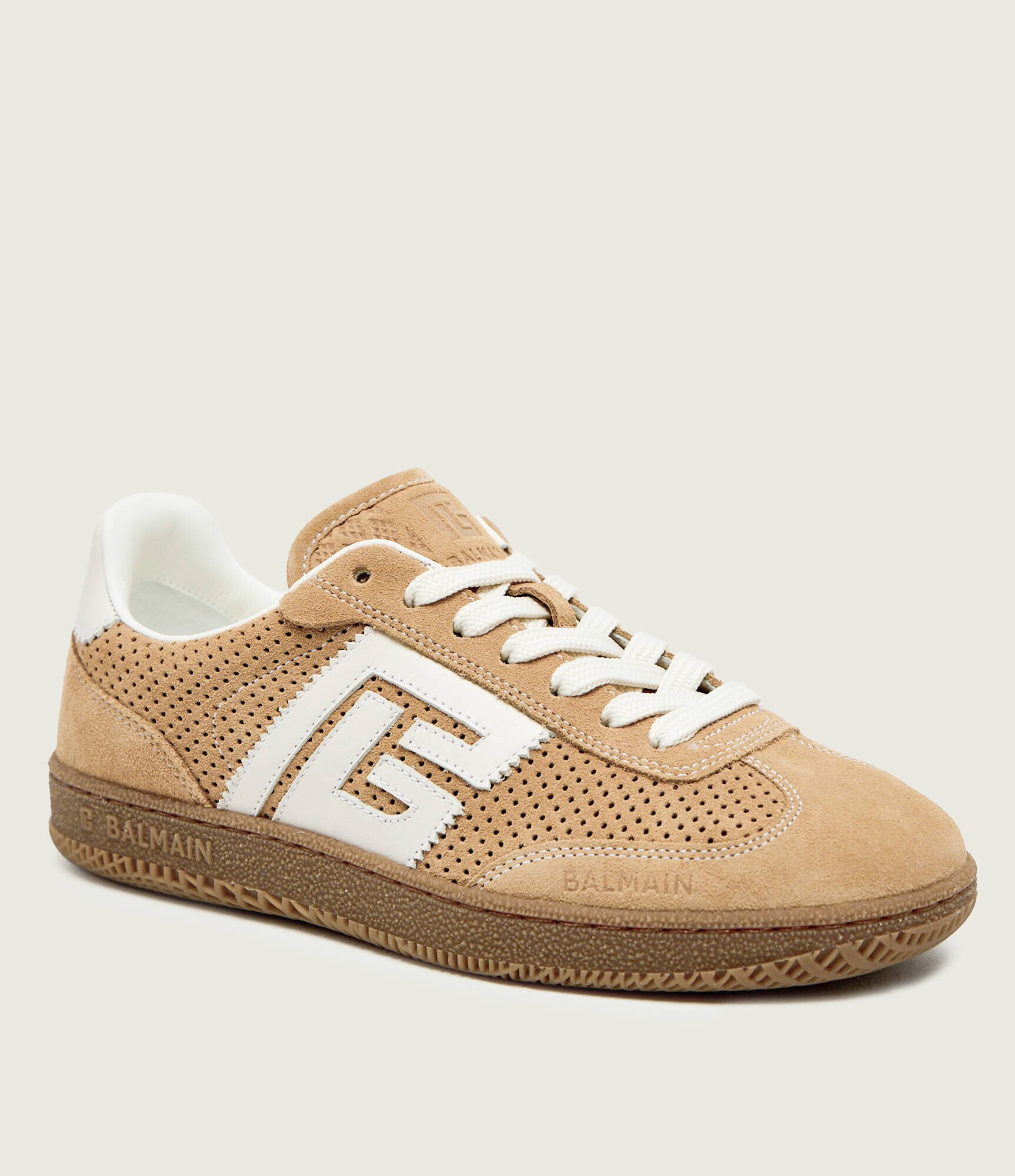 Balmain Sneakers | piele întoarsă