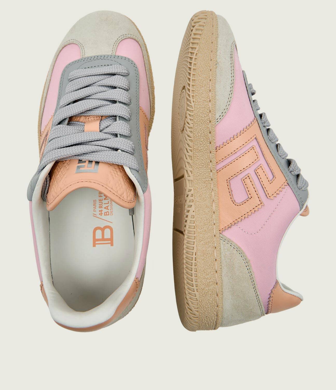 Balmain Sneakers | piele întoarsă