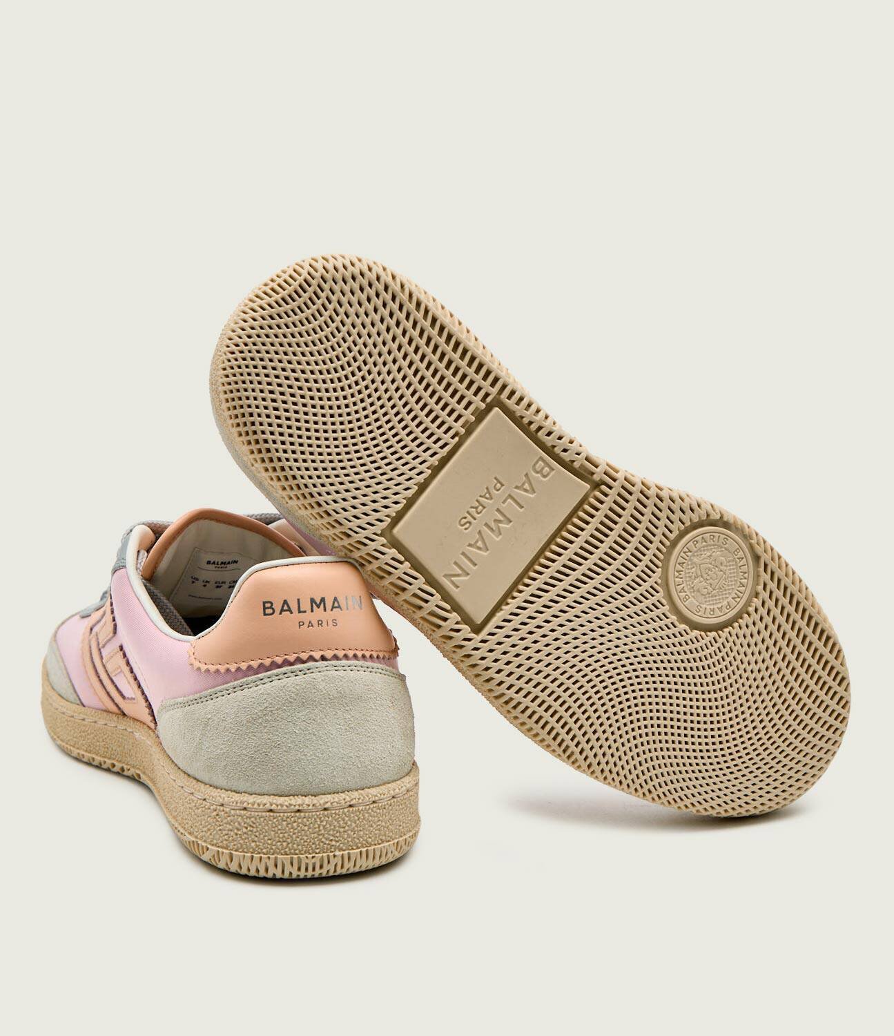 Balmain Sneakers | piele întoarsă