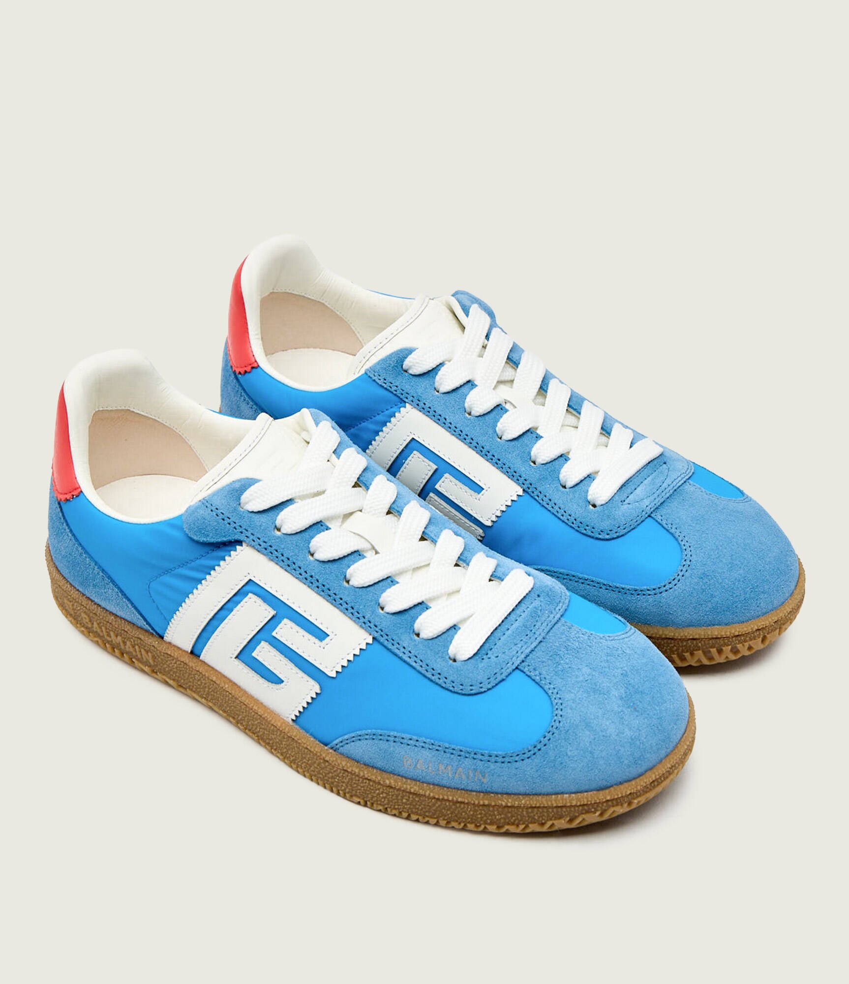 Balmain Sneakers | piele întoarsă