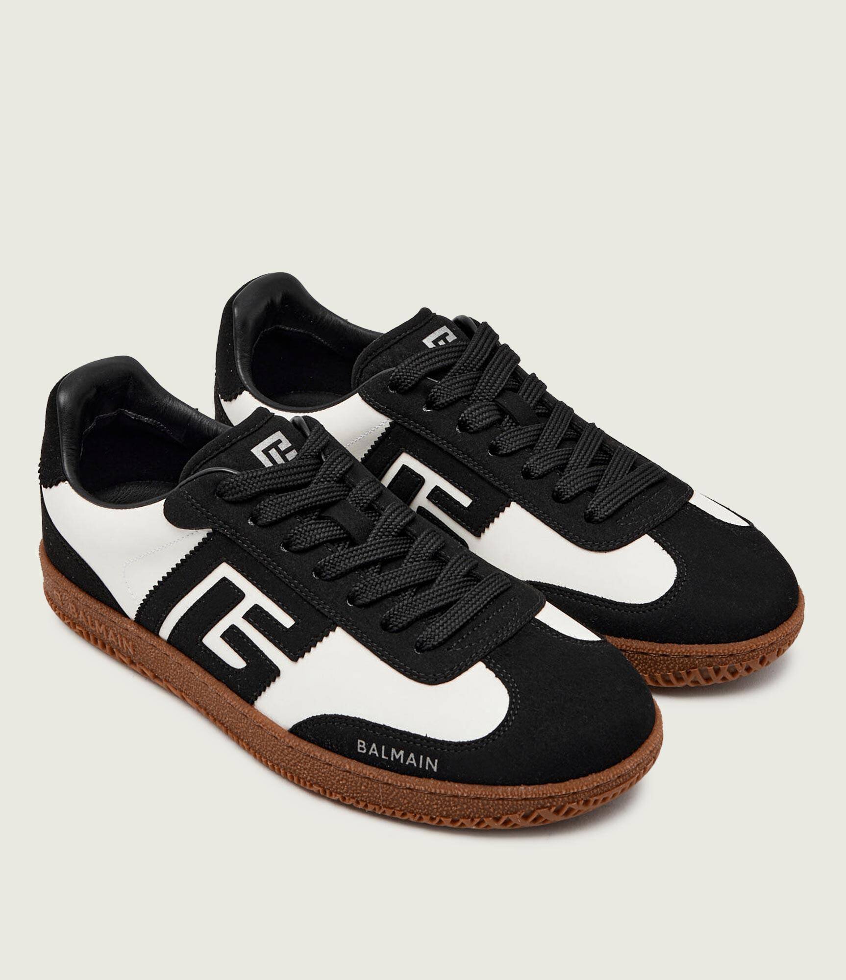 Balmain Sneakers | piele întoarsă