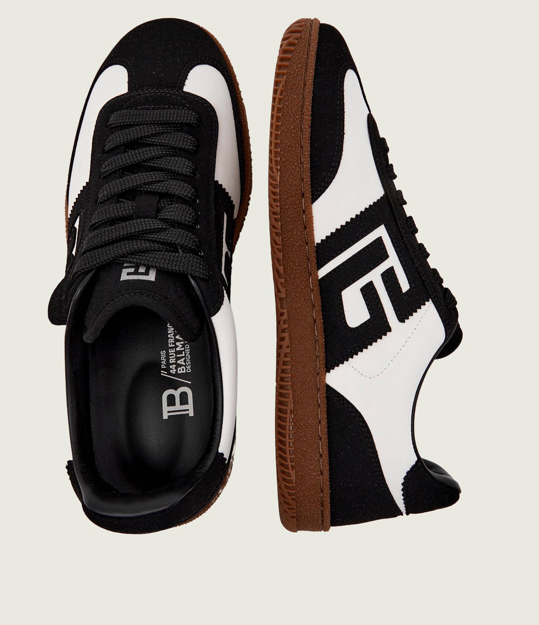 Balmain Sneakers | piele întoarsă