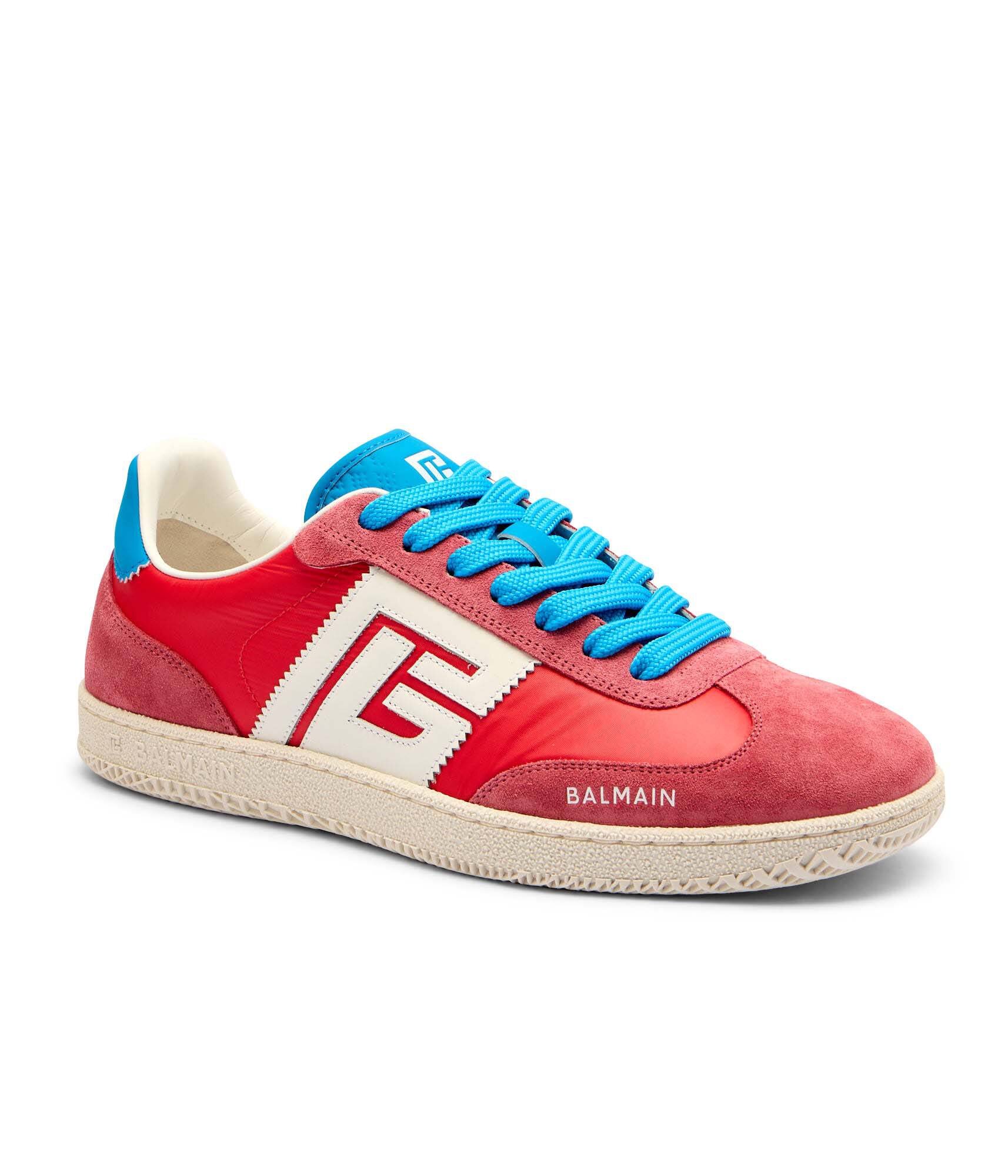 Balmain Sneakers SWAN | piele întoarsă
