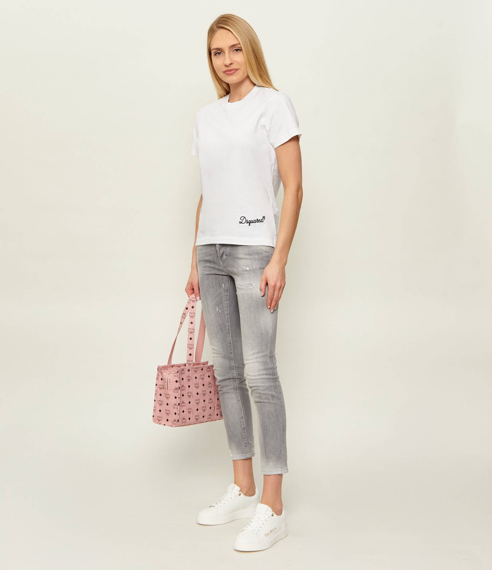 Balmain Teniși din piele