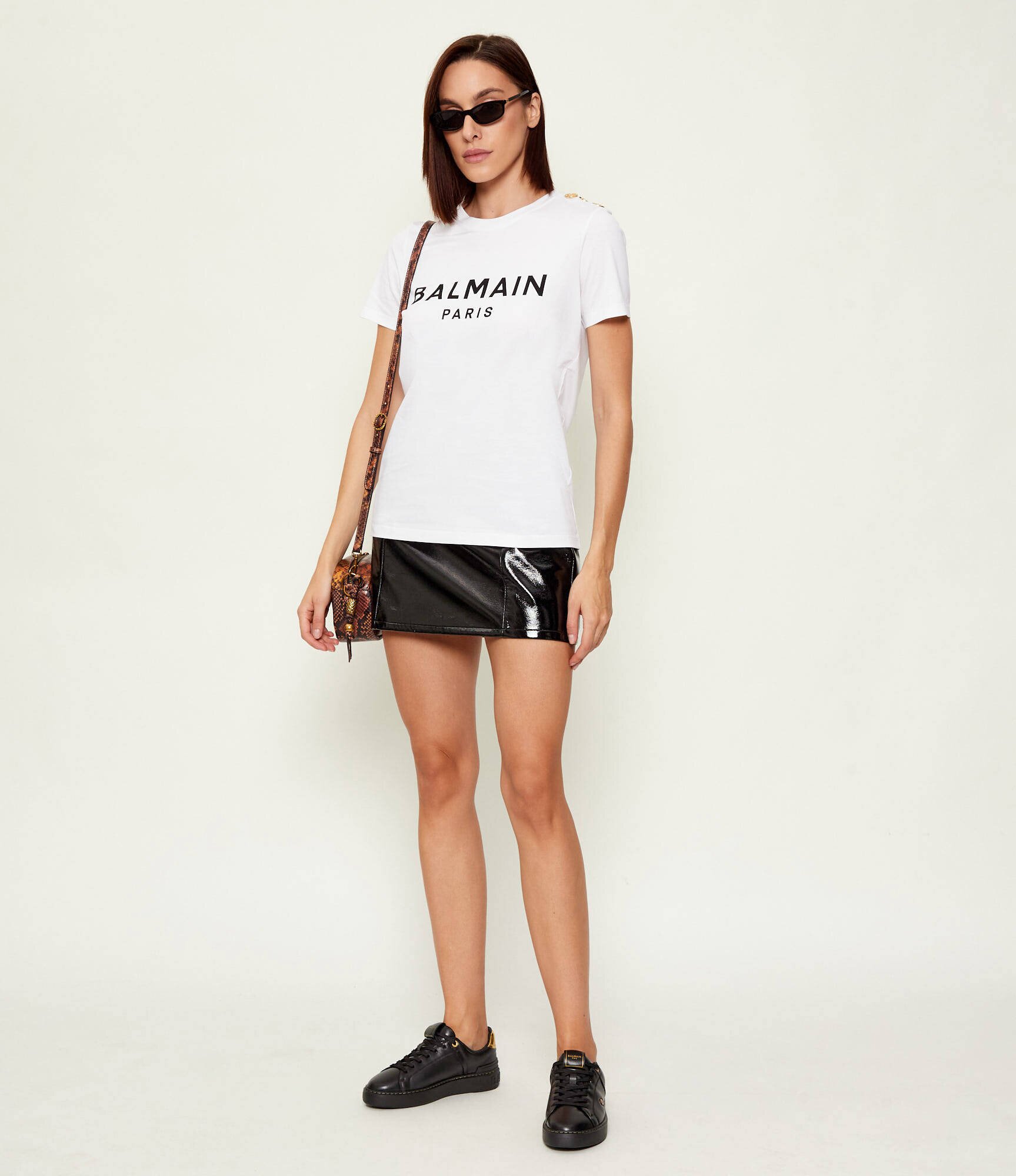 Balmain Teniși din piele