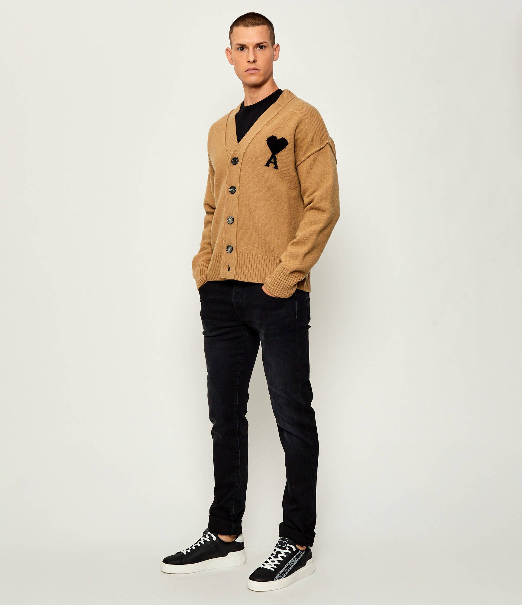 Balmain Teniși din piele