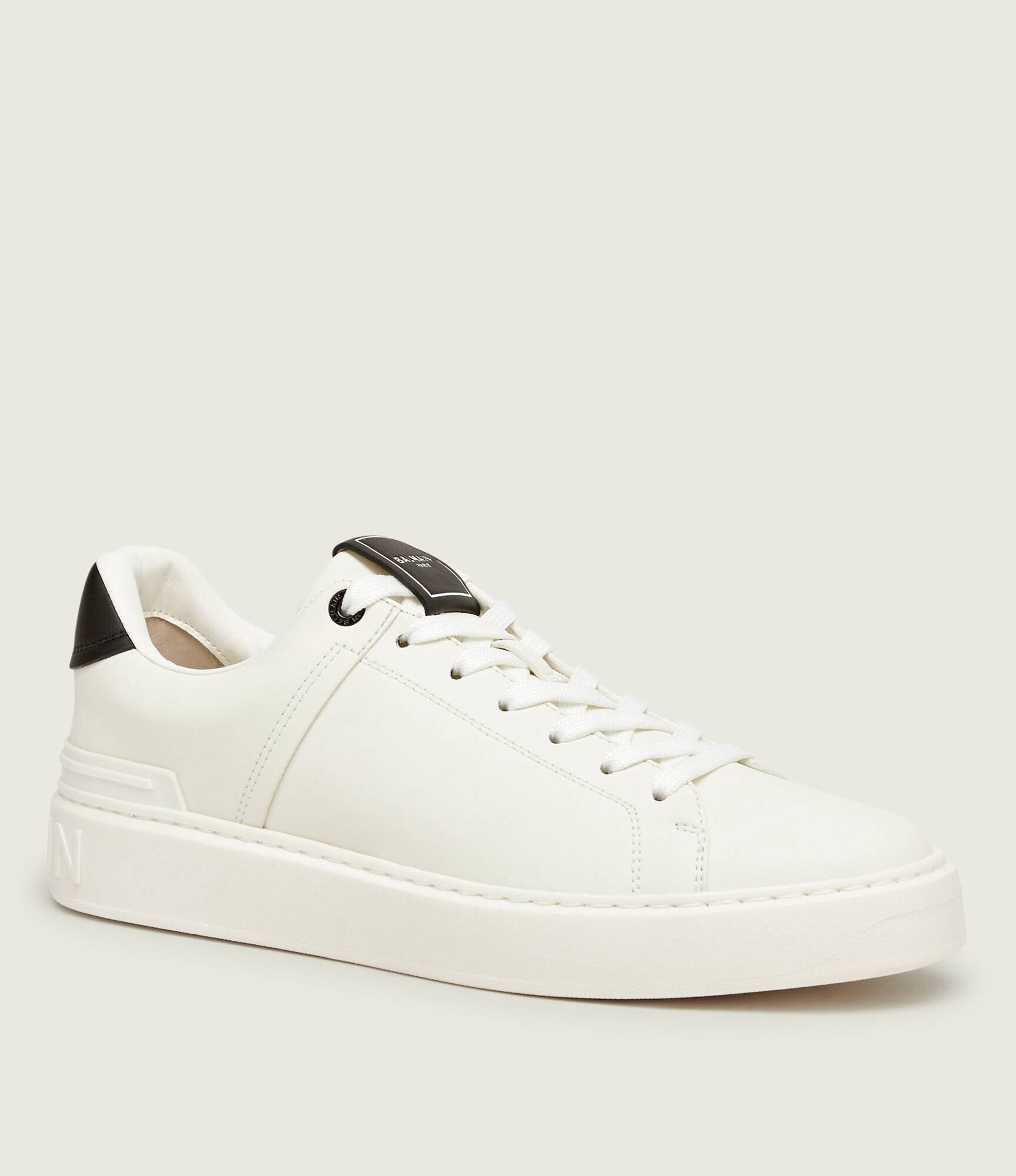 Balmain Teniși din piele B-COURT