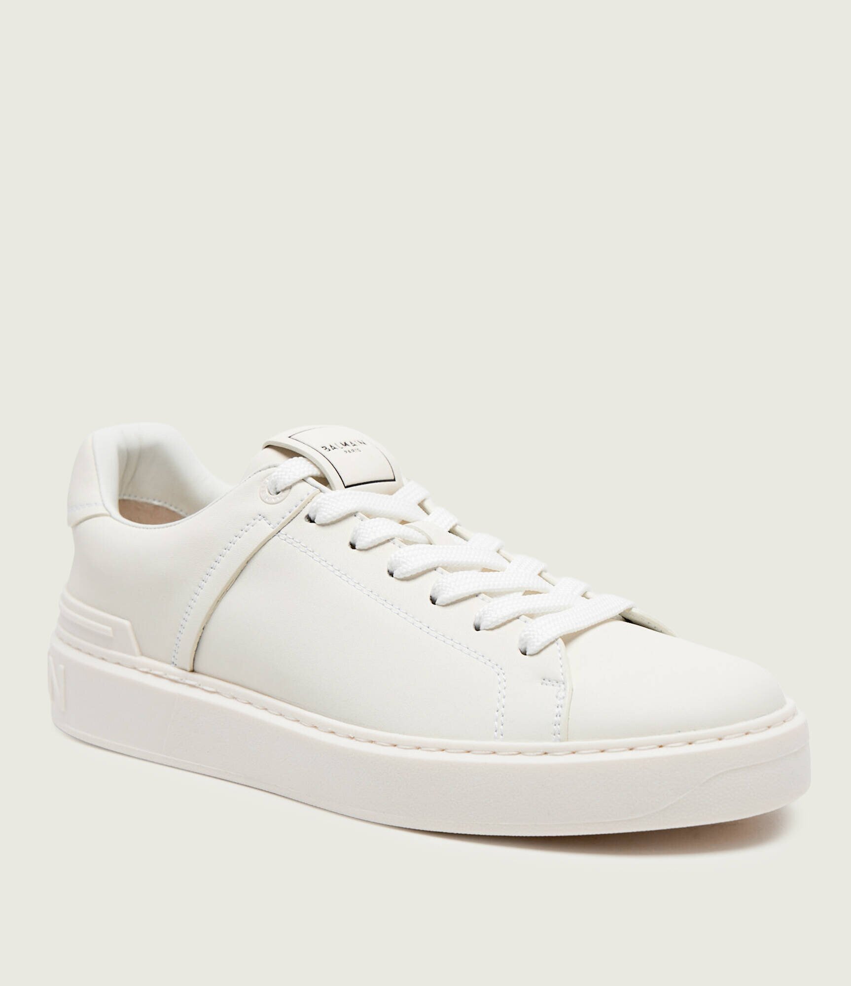Balmain Teniși din piele B-COURT