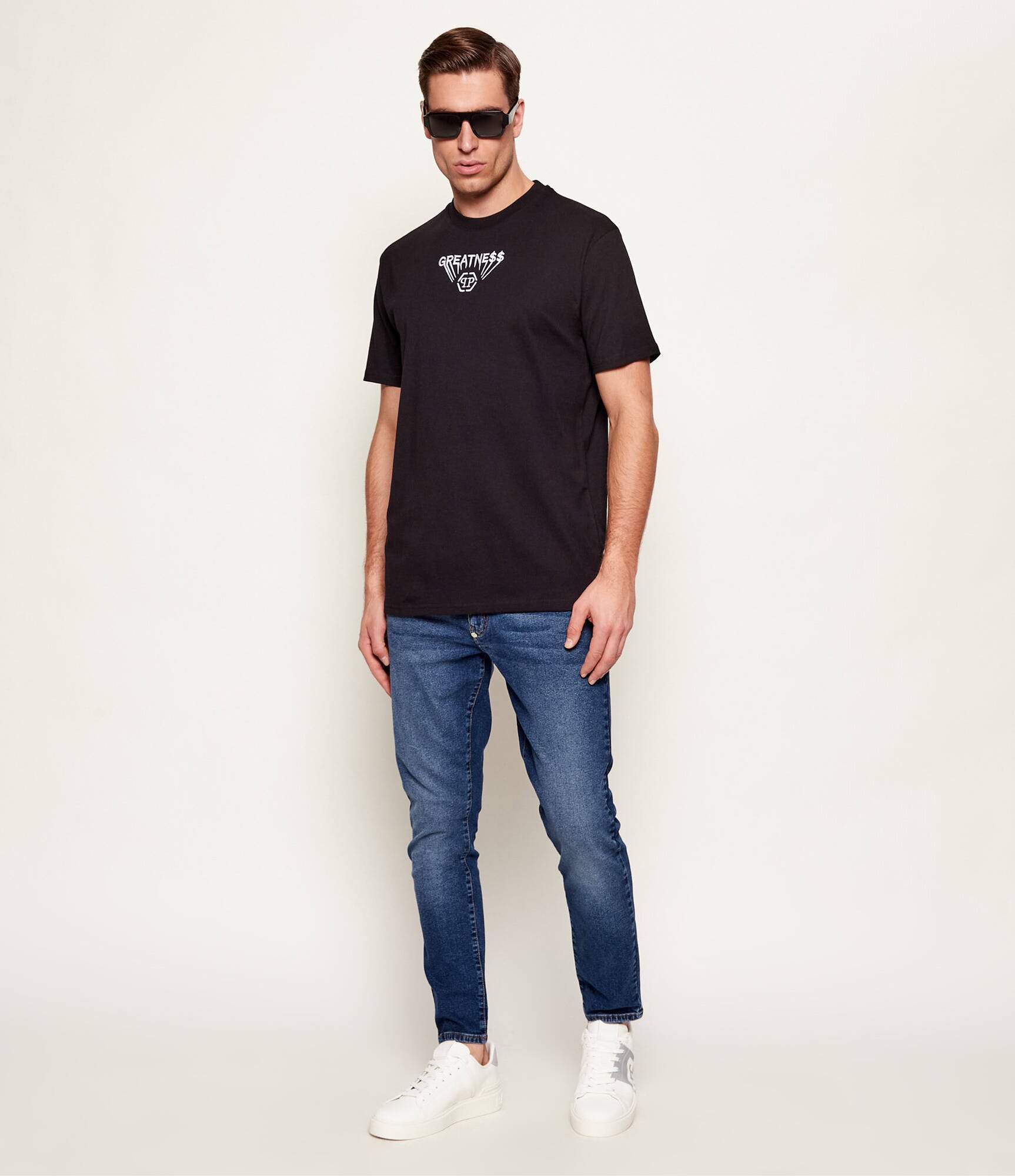 Balmain Teniși din piele B-COURT