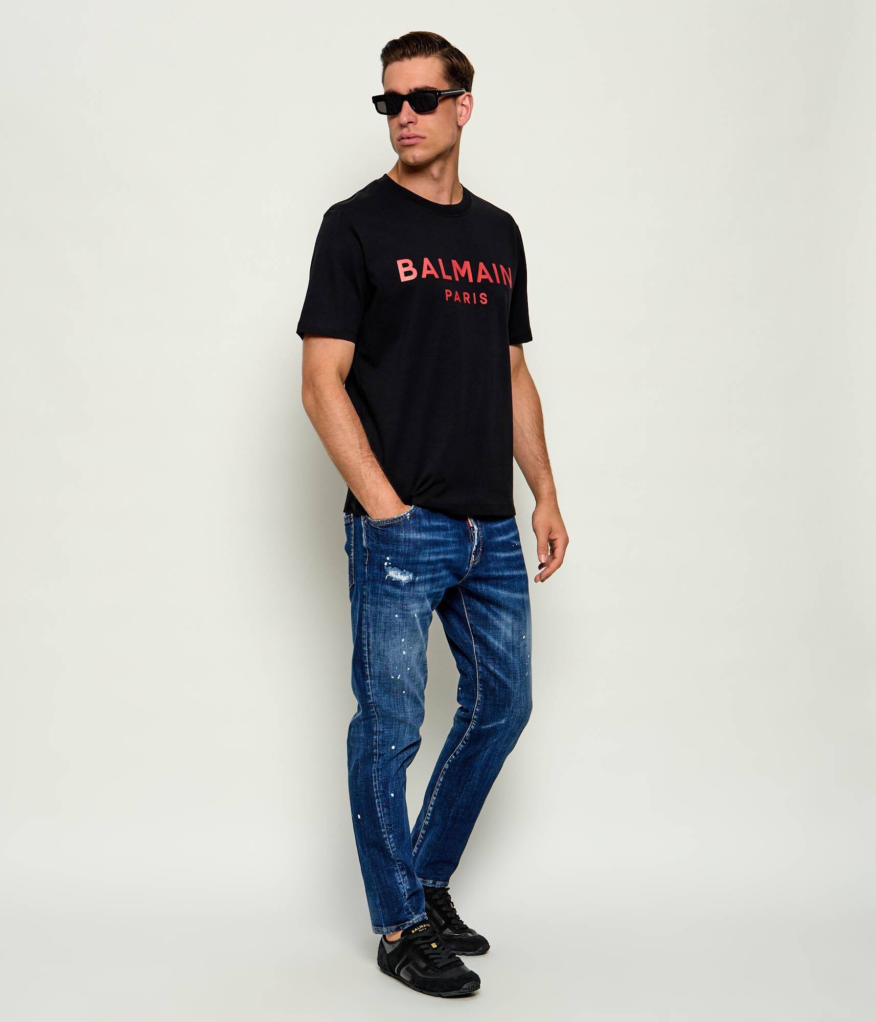 Balmain Teniși din piele Racer 45 | piele întoarsă