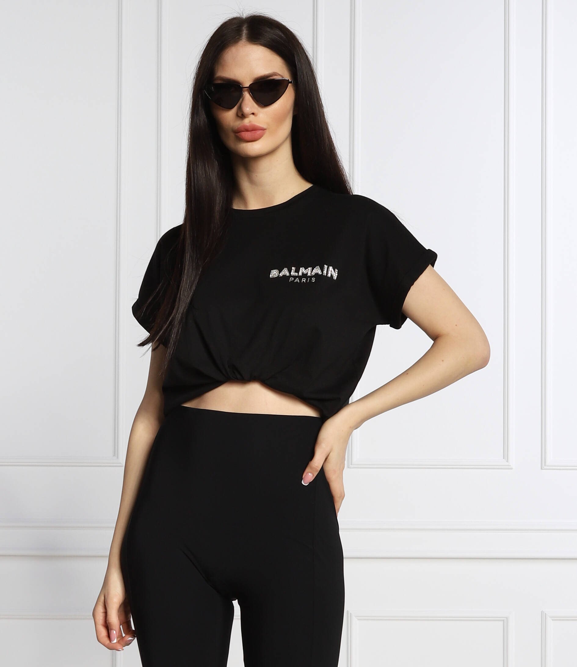Balmain Tricou | Cropped Fit