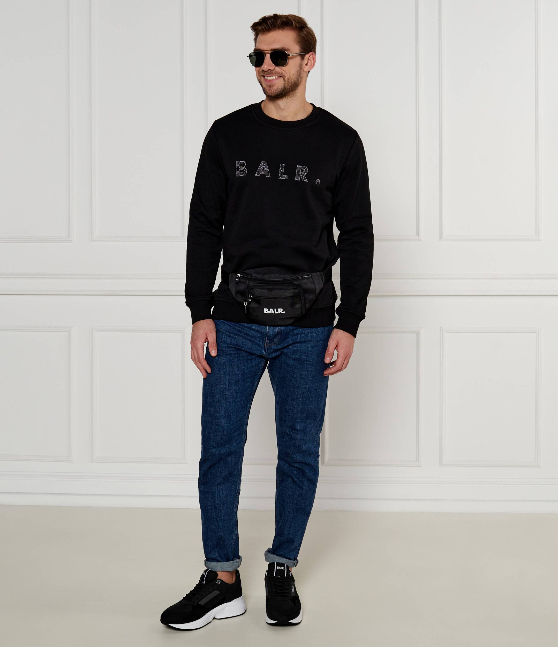 BALR. De piele sneakers Brand Luxe Runner
