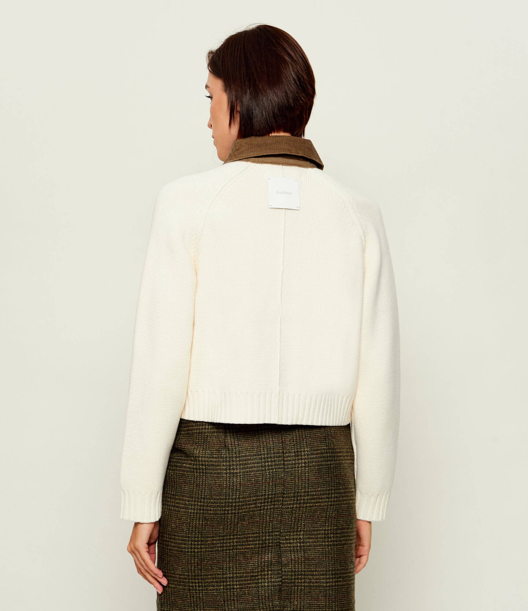 Barbour Cardigan Alverstone | regular fit cu adaos de lână | catifea reiată