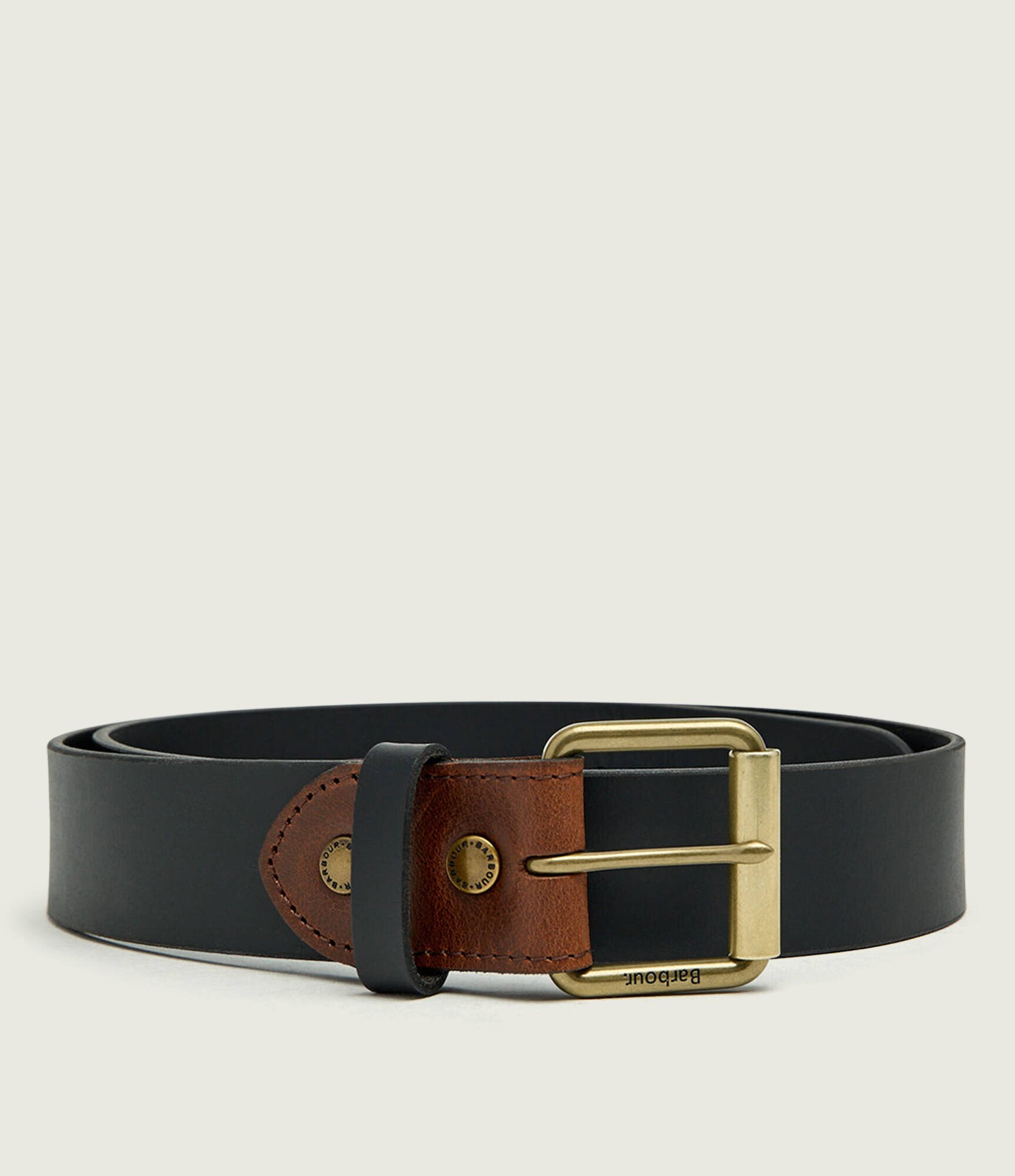 Barbour Curea de piele Contrast