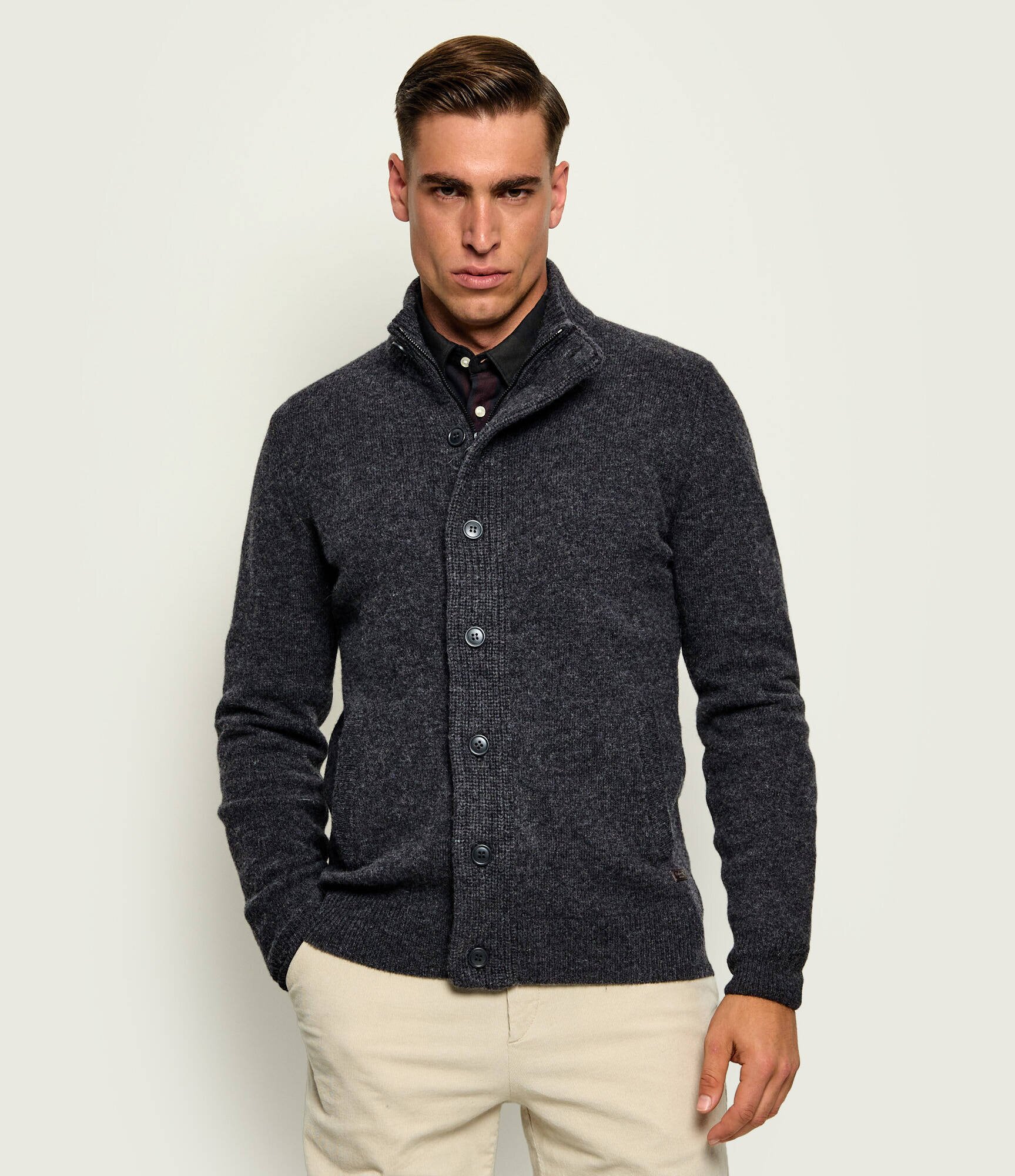 Barbour De lână cardigan Essential | regular fit