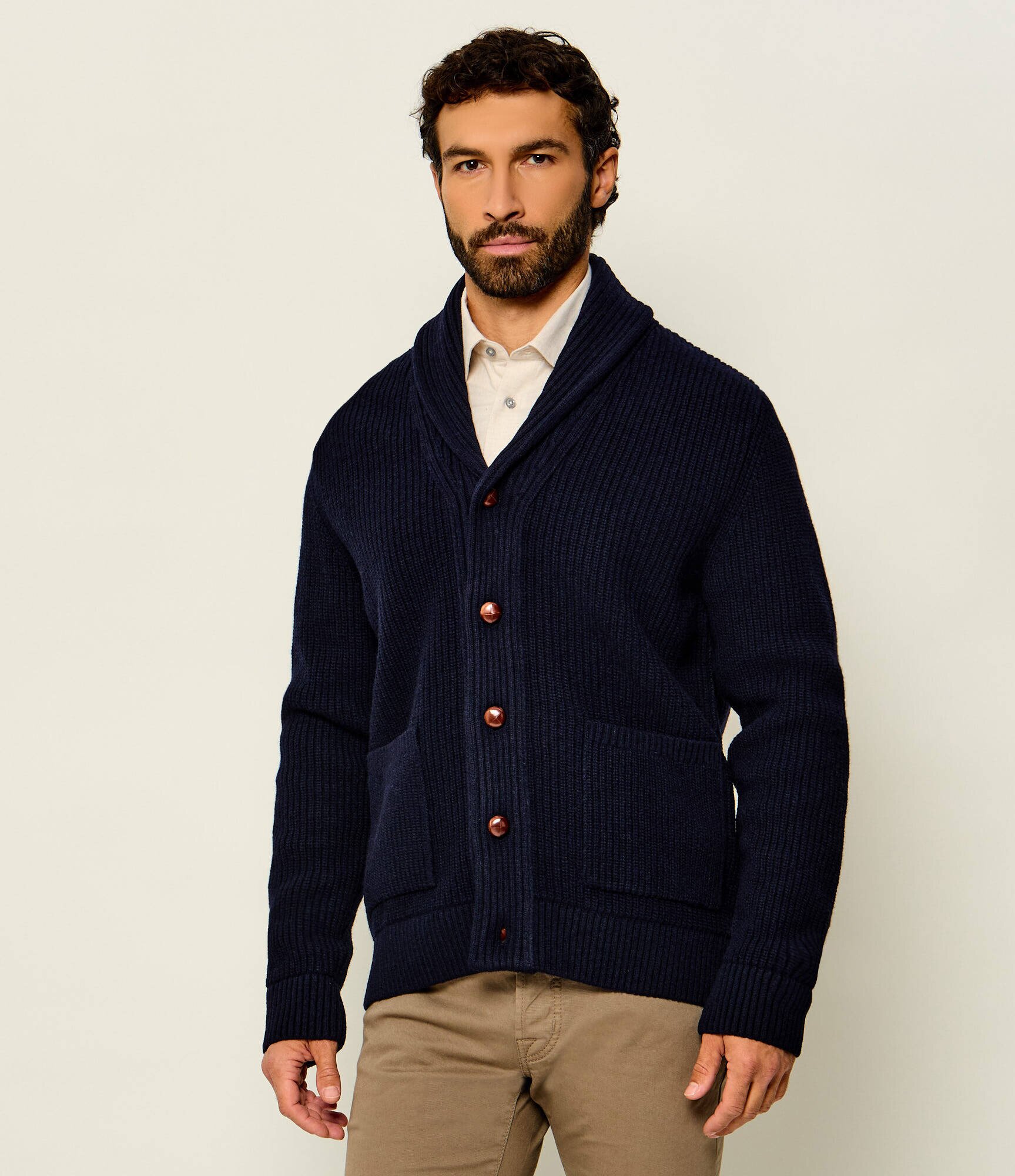 Barbour De lână cardigan Hartland | Relaxed fit