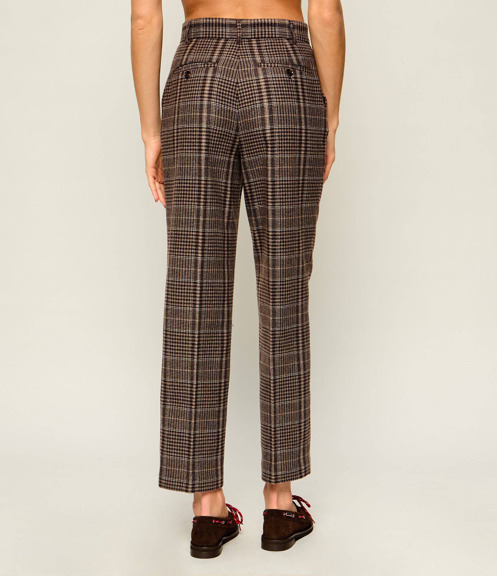 Barbour De lână pantaloni Amryn | Straight fit