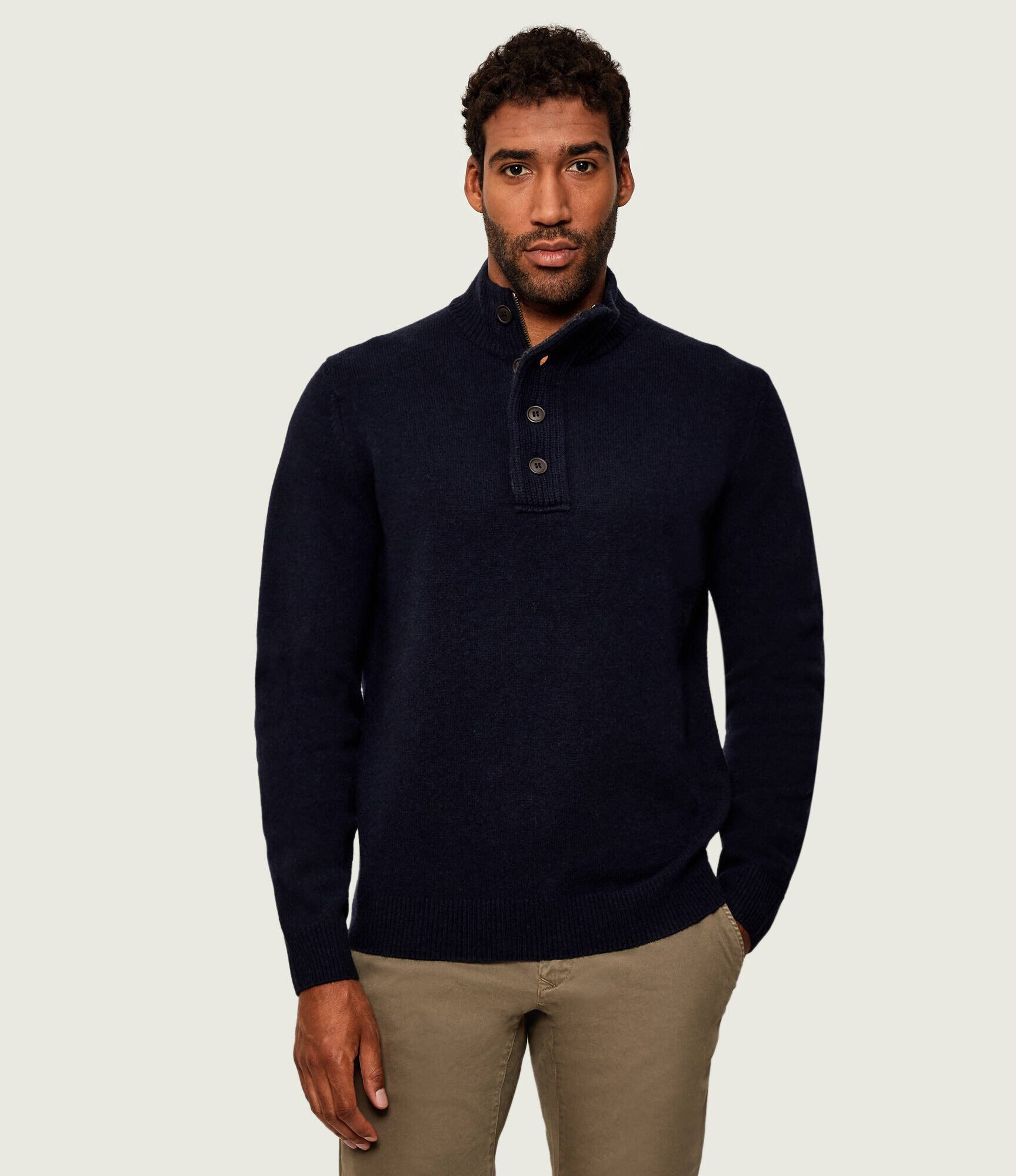 Barbour De lână pulover Patch Half Zip | regular fit